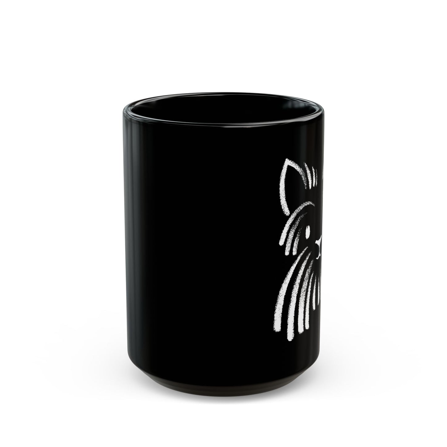 Dog BF#10 15oz Black Mug