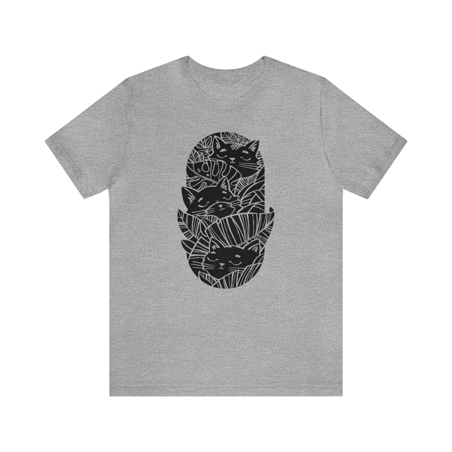 Embrace the Wild with the Jungle Cats Tee – Perfect for Cat Lovers!