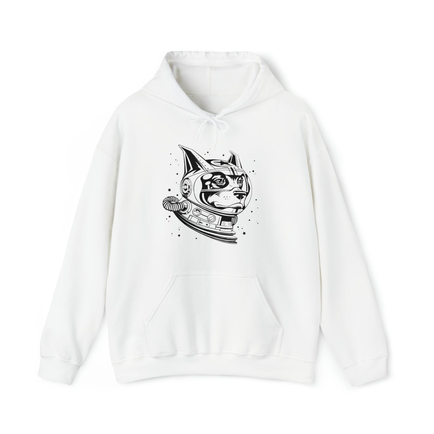Space Dog Men's Hooded Sweatshirt