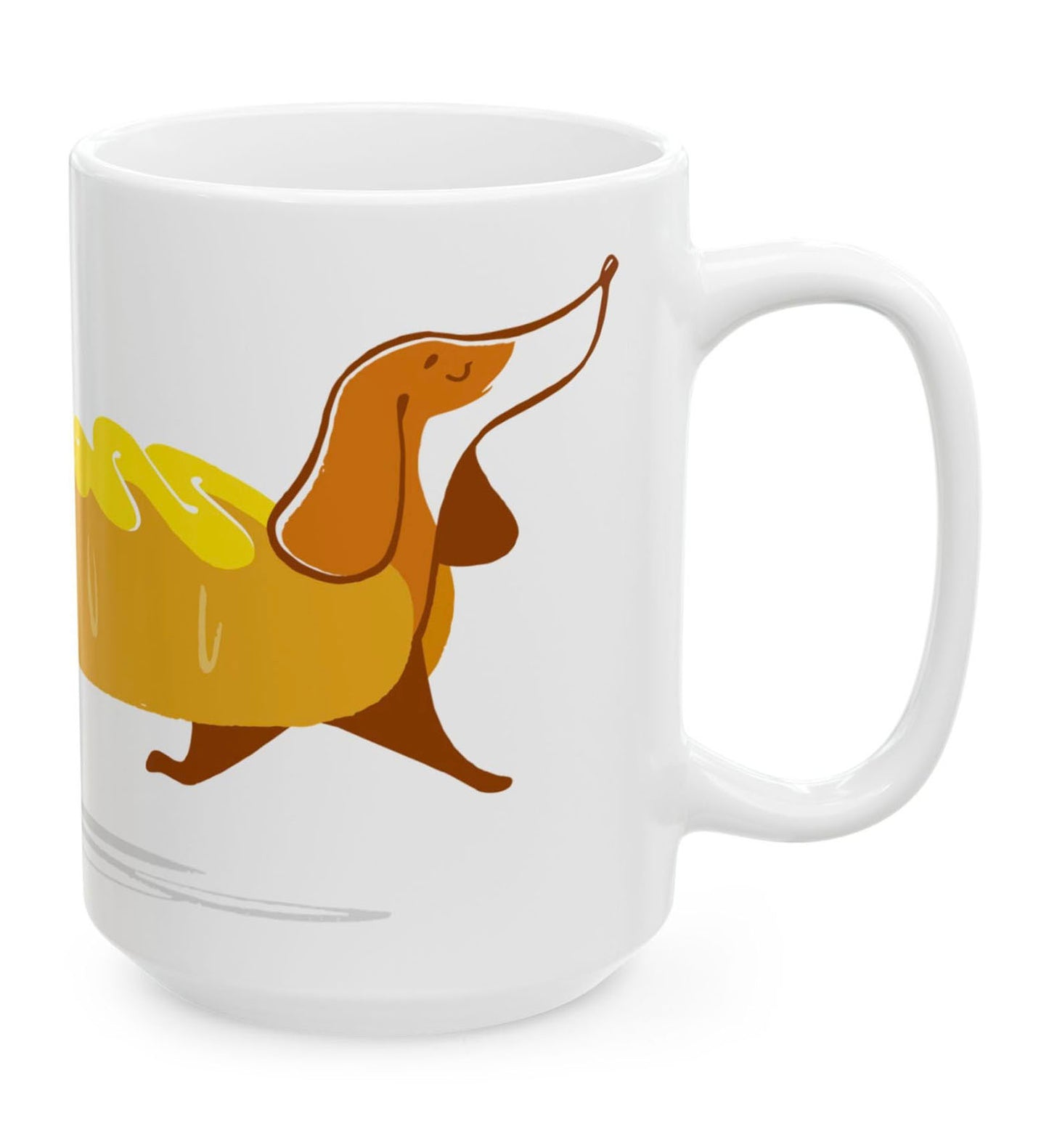 Hotdog! Ceramic Mug 15oz