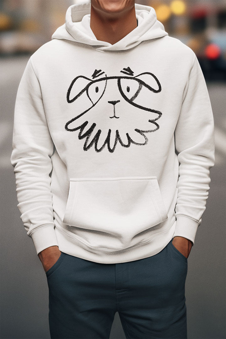 Dog BF#13 Men's Hooded Sweatshirt
