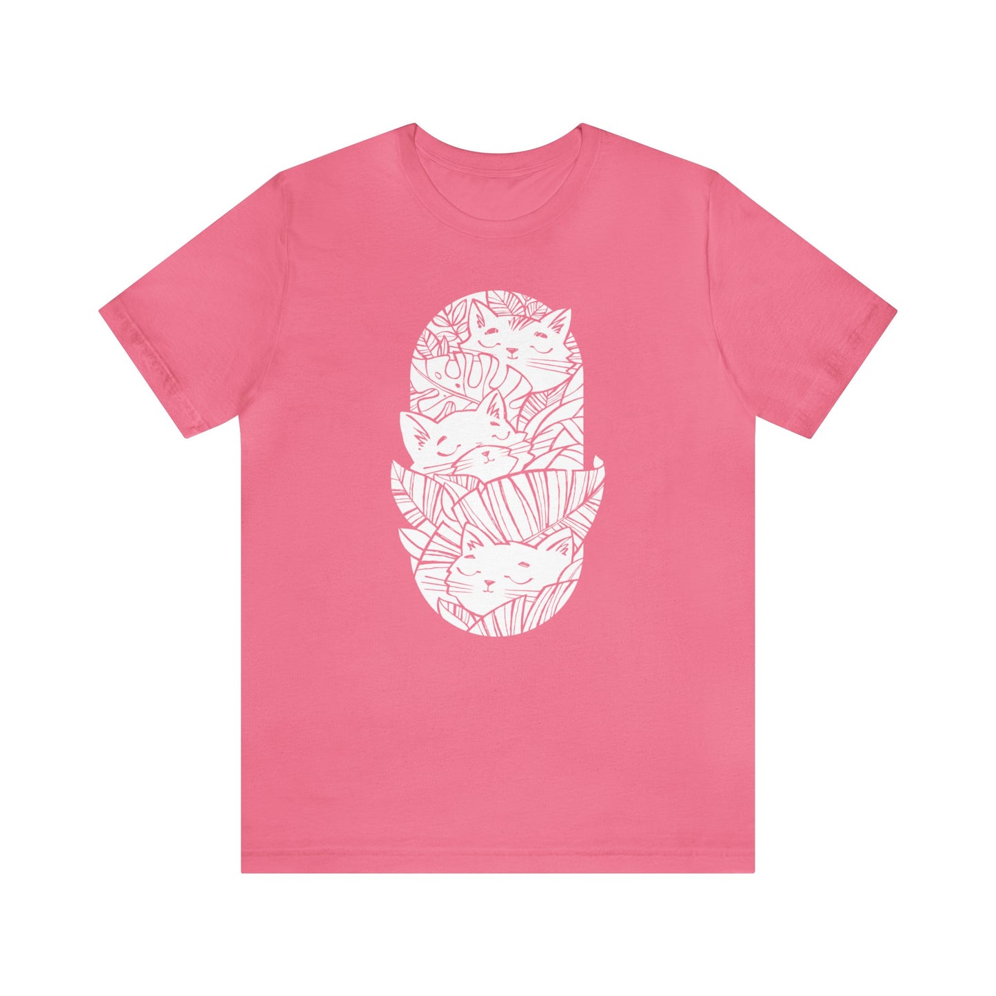 Embrace the Wild with the Jungle Cats Tee – Perfect for Cat Lovers!
