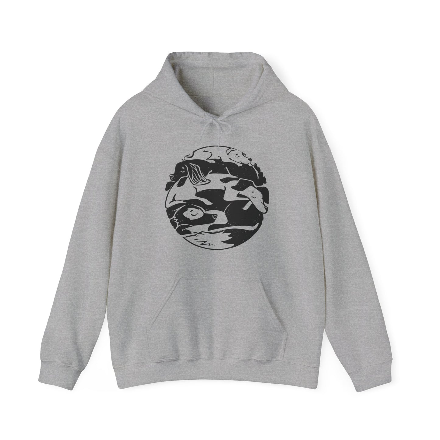 Dog Pile Women's Hooded Sweatshirt