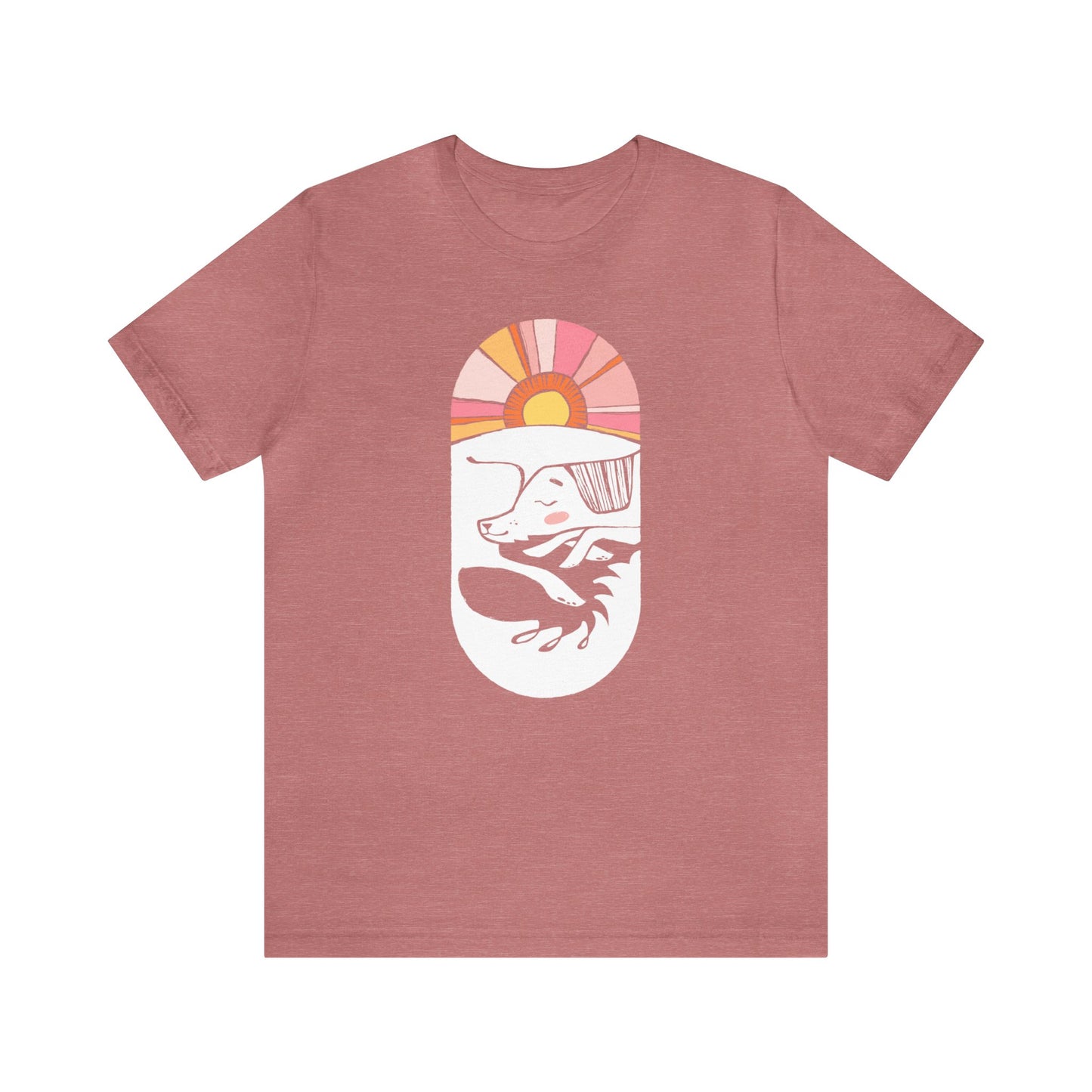 Cozy Sleepy Dog Tee – For Dog Lovers Who Appreciate a Good Nap!