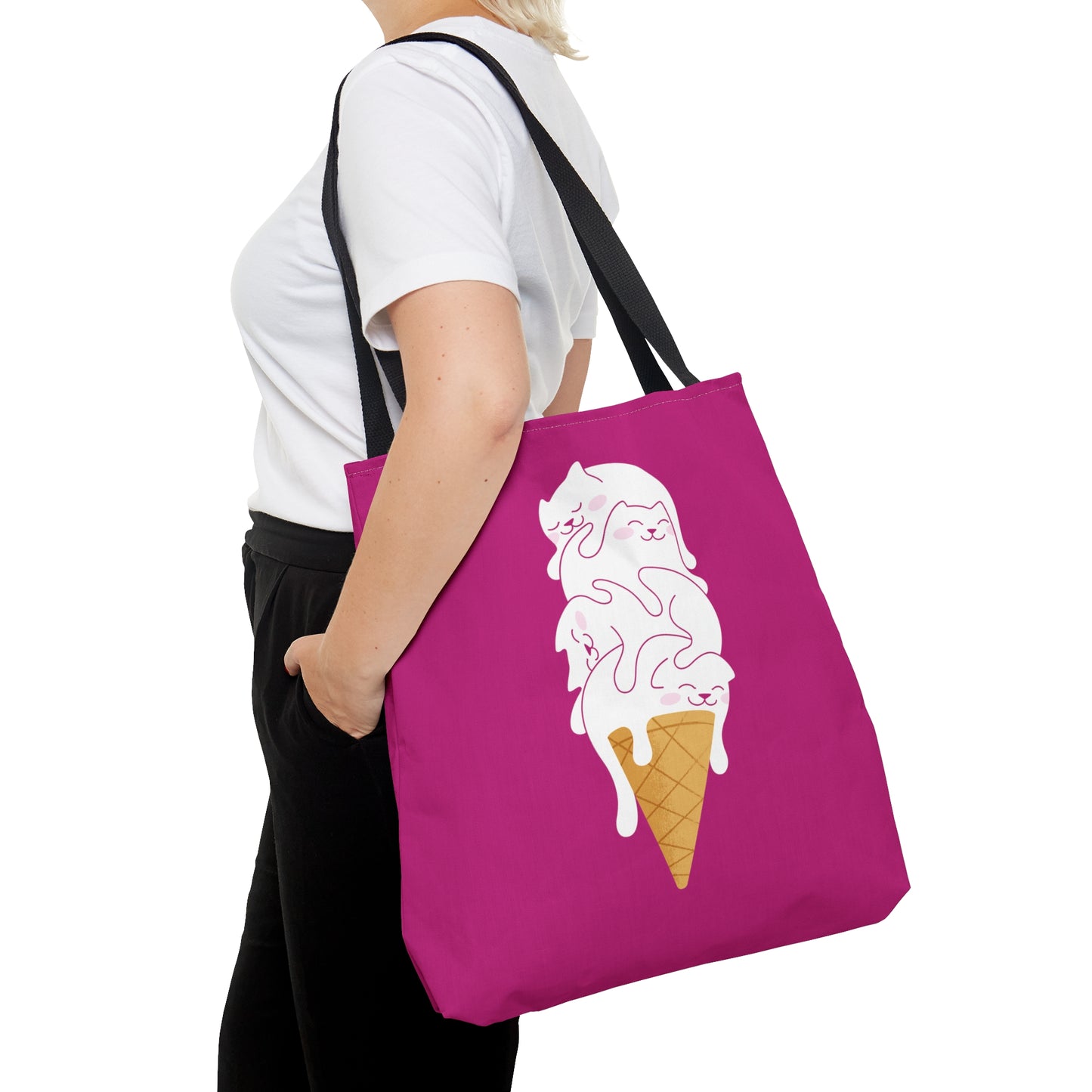 Kitty Cone Tote Bag