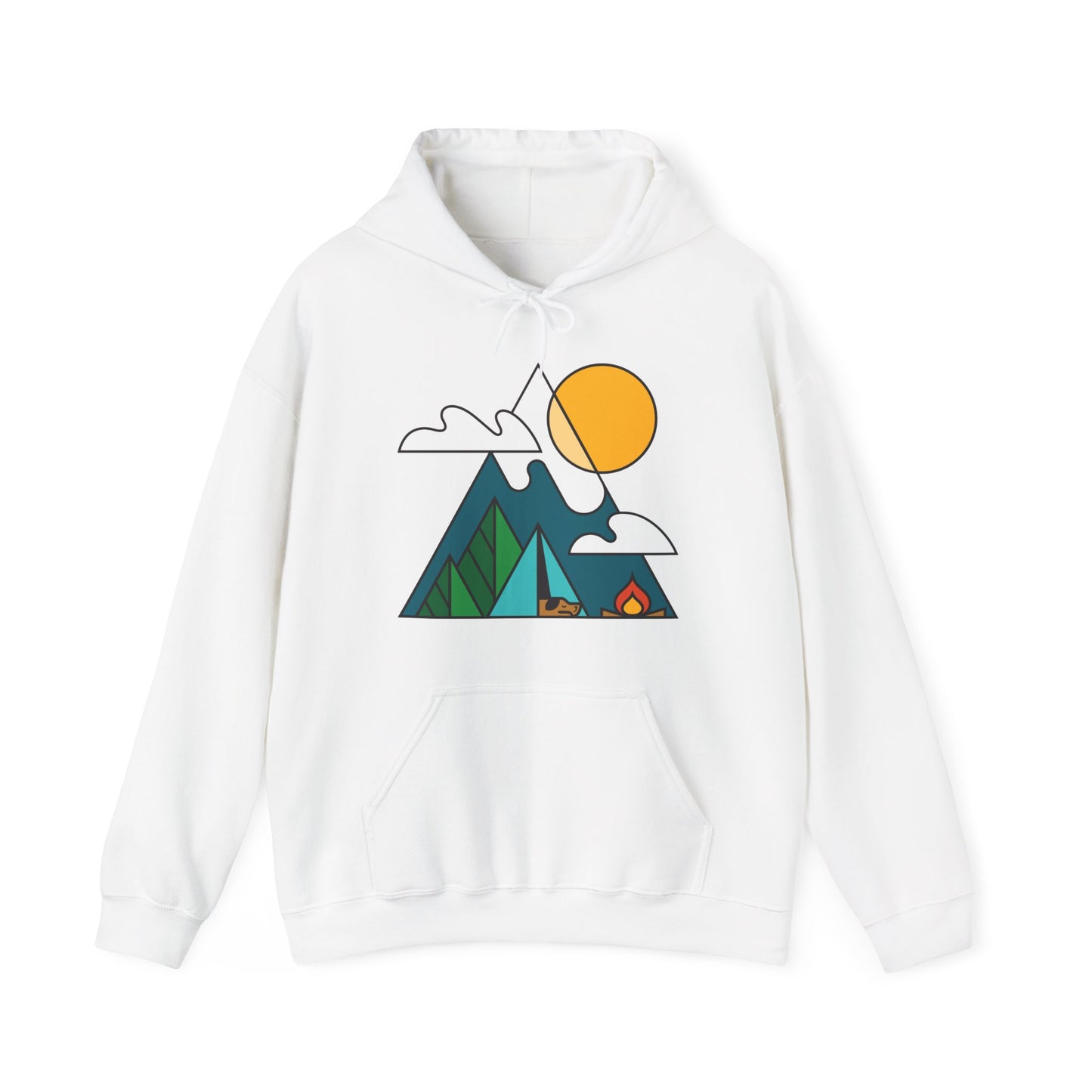 Living the Dream Men's Hooded Sweatshirt