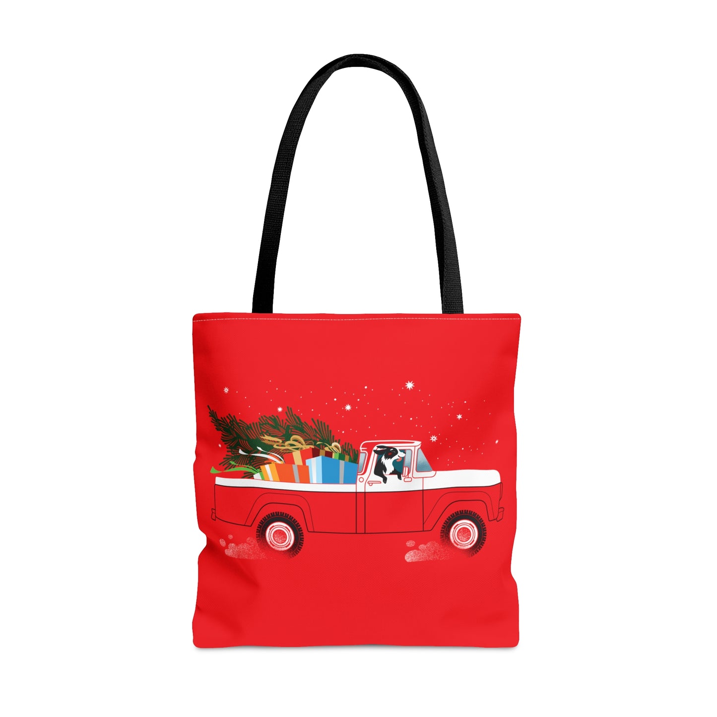 Christmas Dog Tote Bag