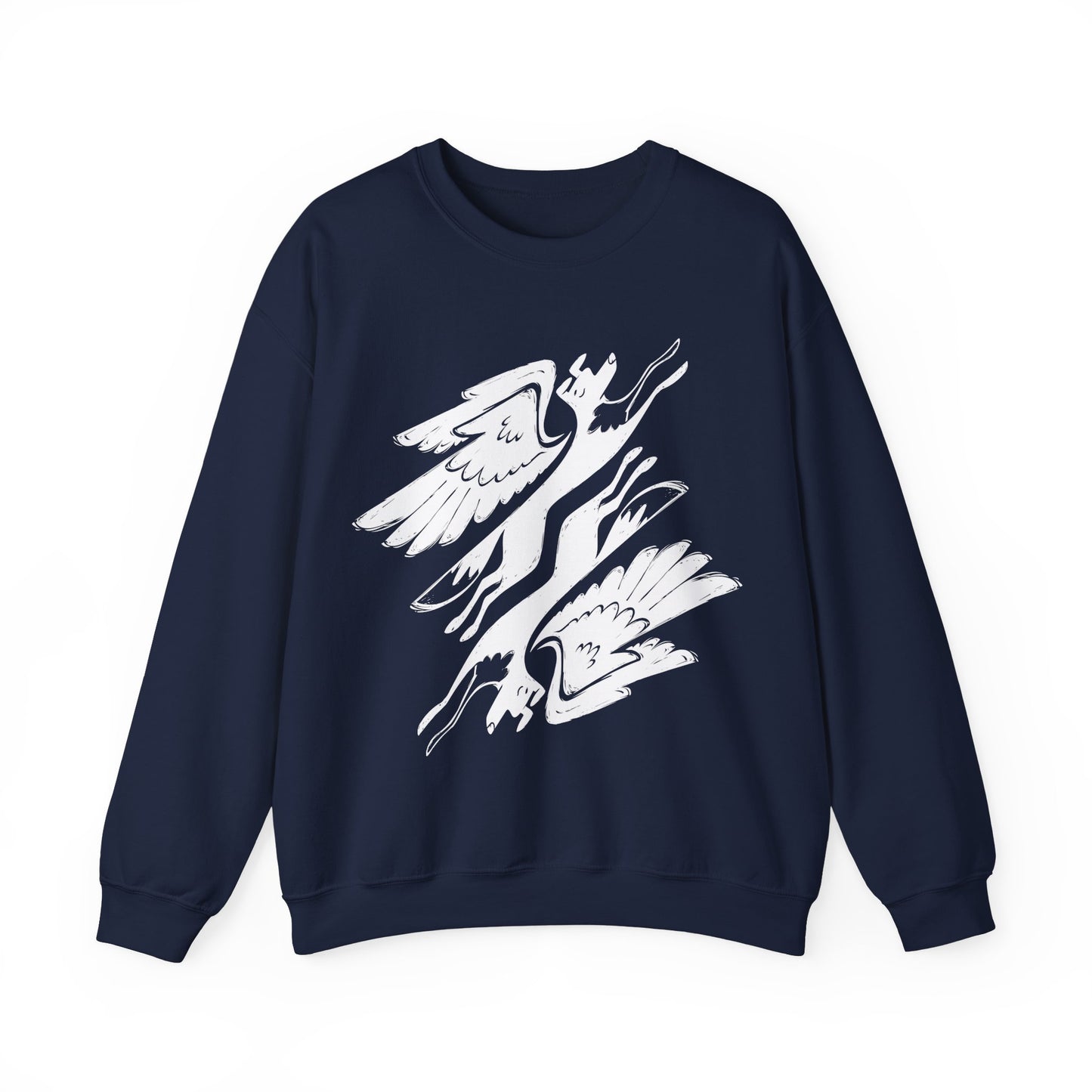 Angel Dogs Women's Heavy Blend Crewneck Sweatshirt