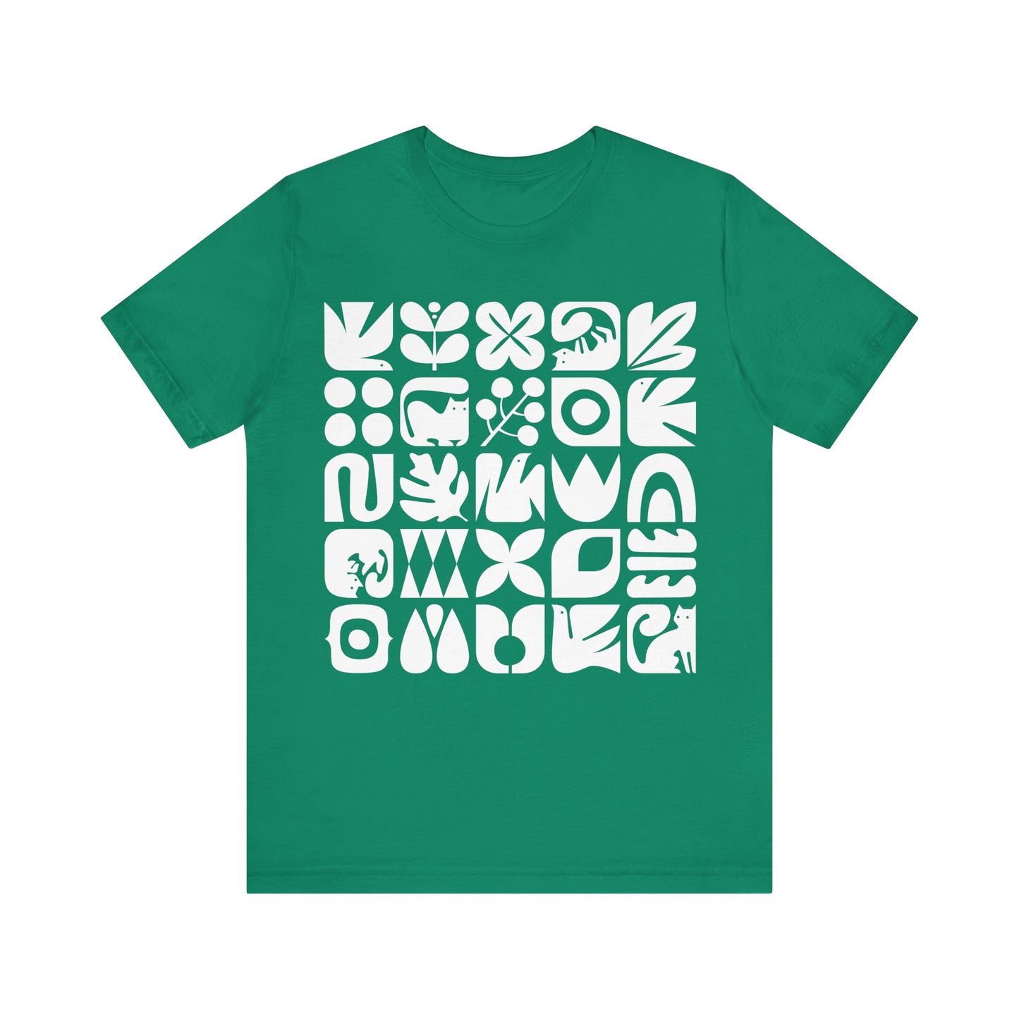Cats and Birds Graphic Men's Graphic Tee