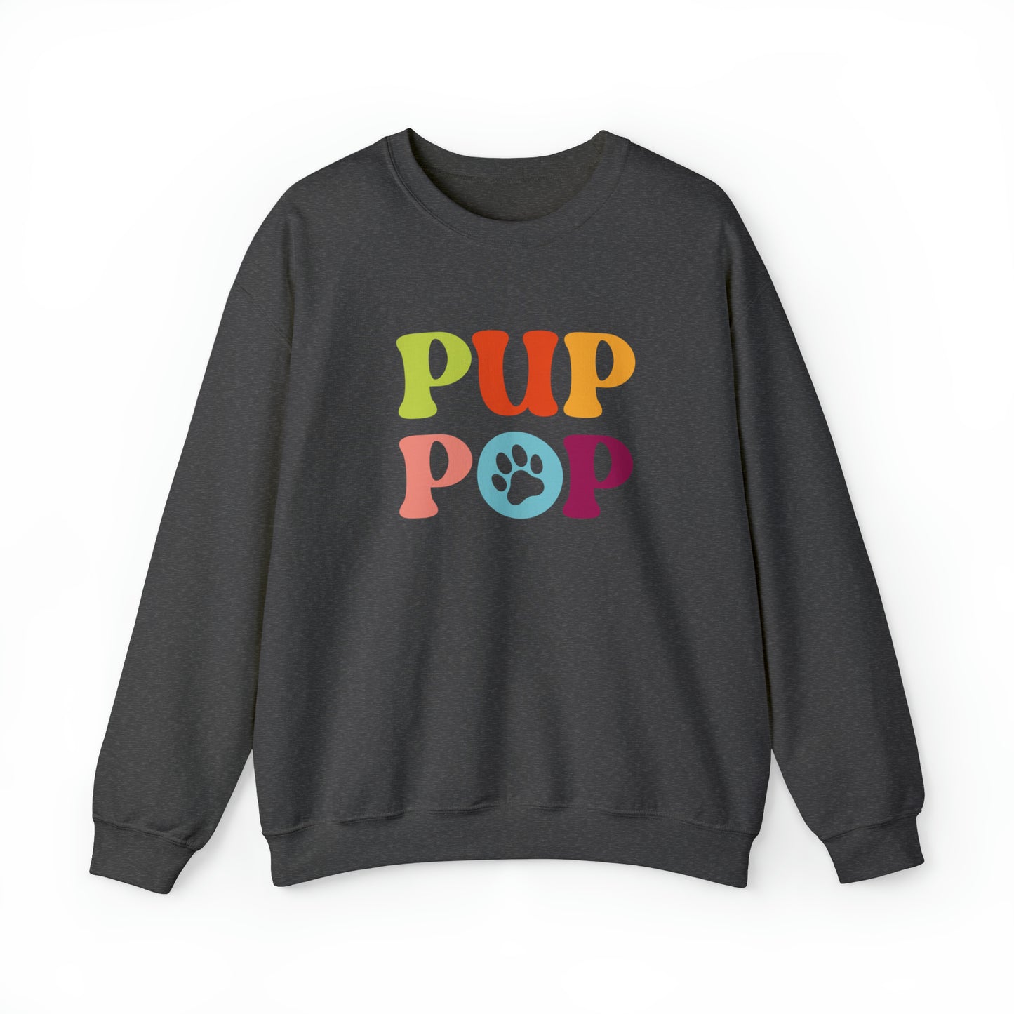 Pup Pop Men's Heavy Blend Crewneck Sweatshirt