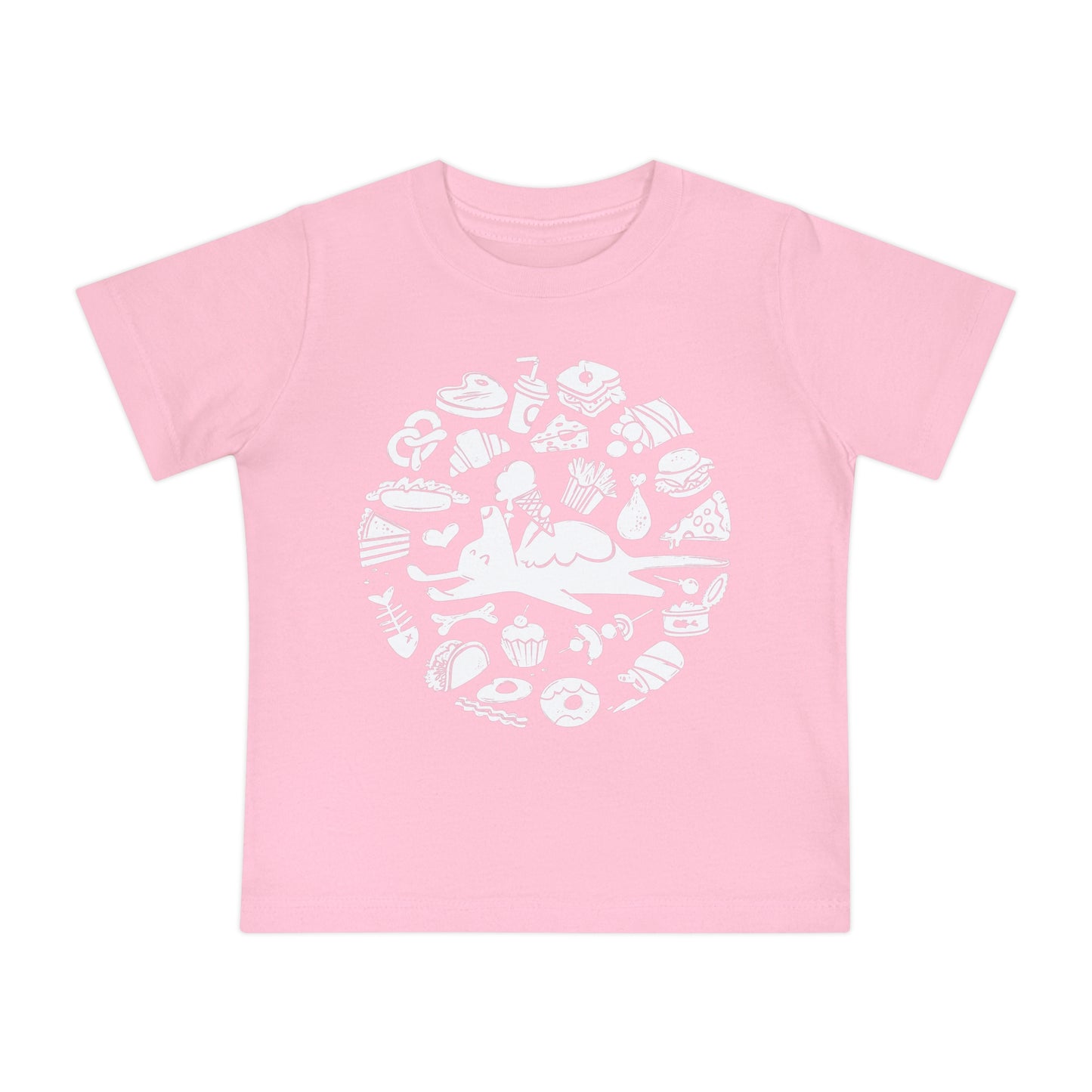 All Food is Dog Food Baby Graphic Tee