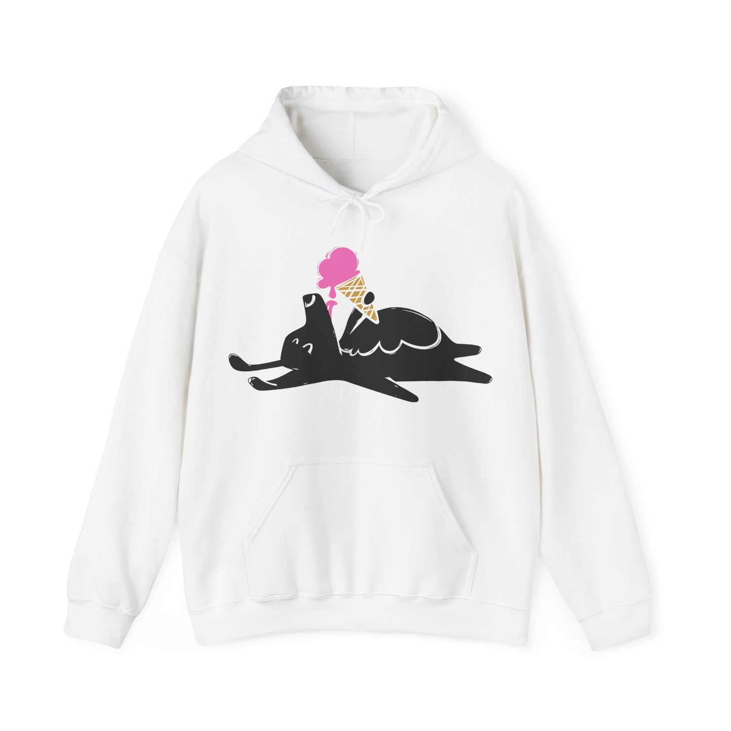 Icecream Pooch Men's Hooded Sweatshirt