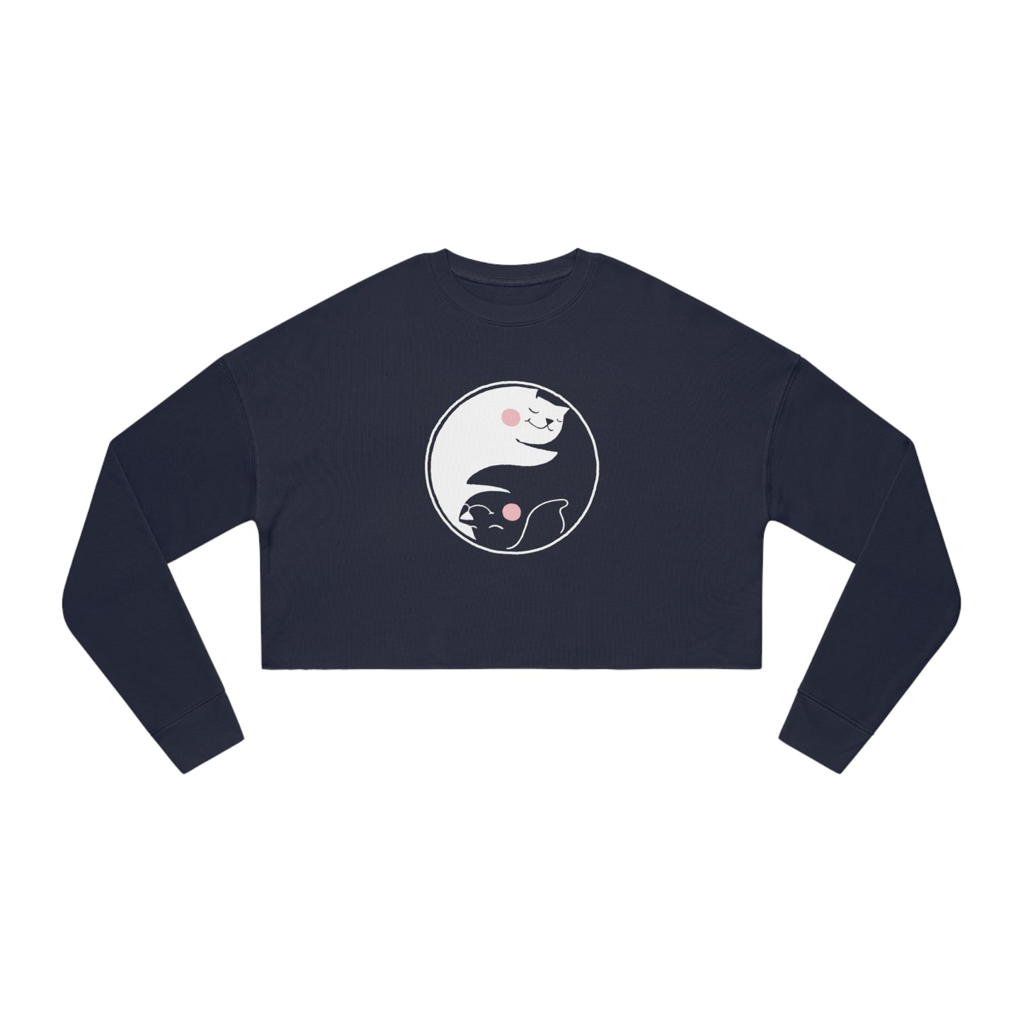 Yin Yang Women's Cropped Sweatshirt