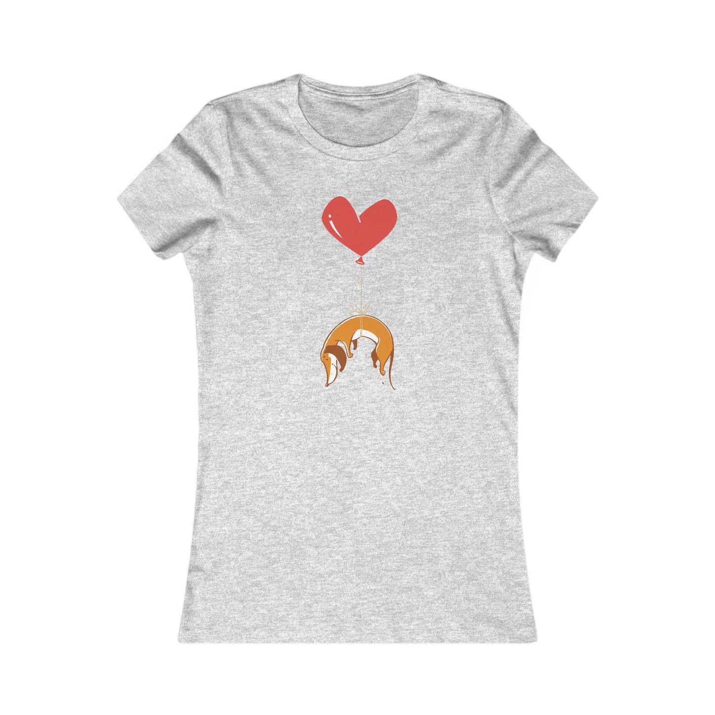 Heart Strings Women's Fitted Tee