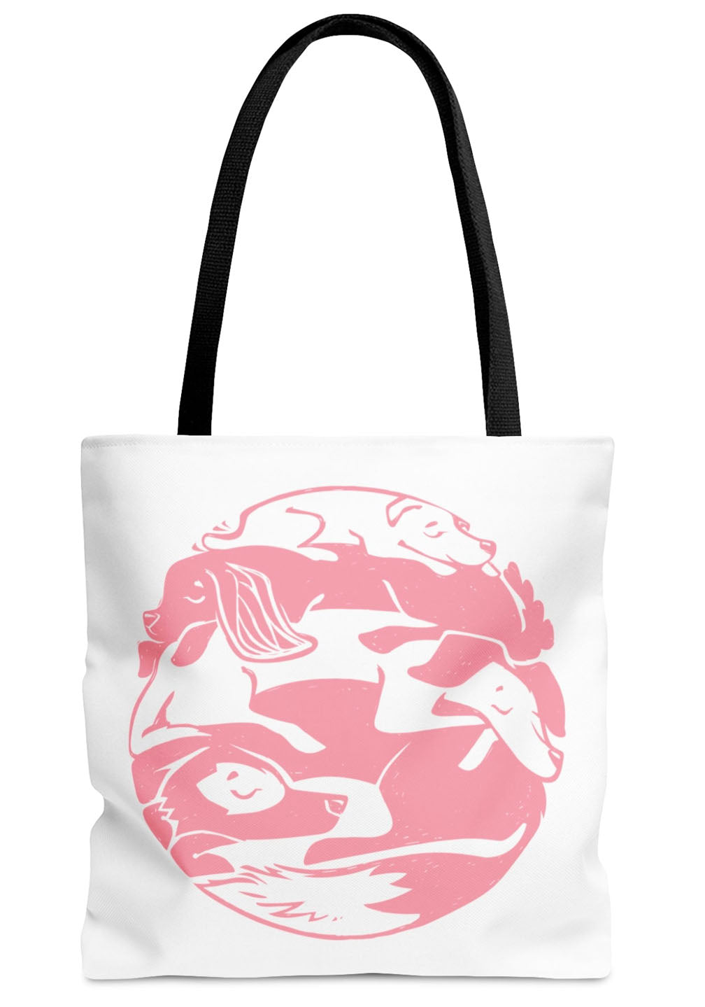 Dog Pile Tote Bag