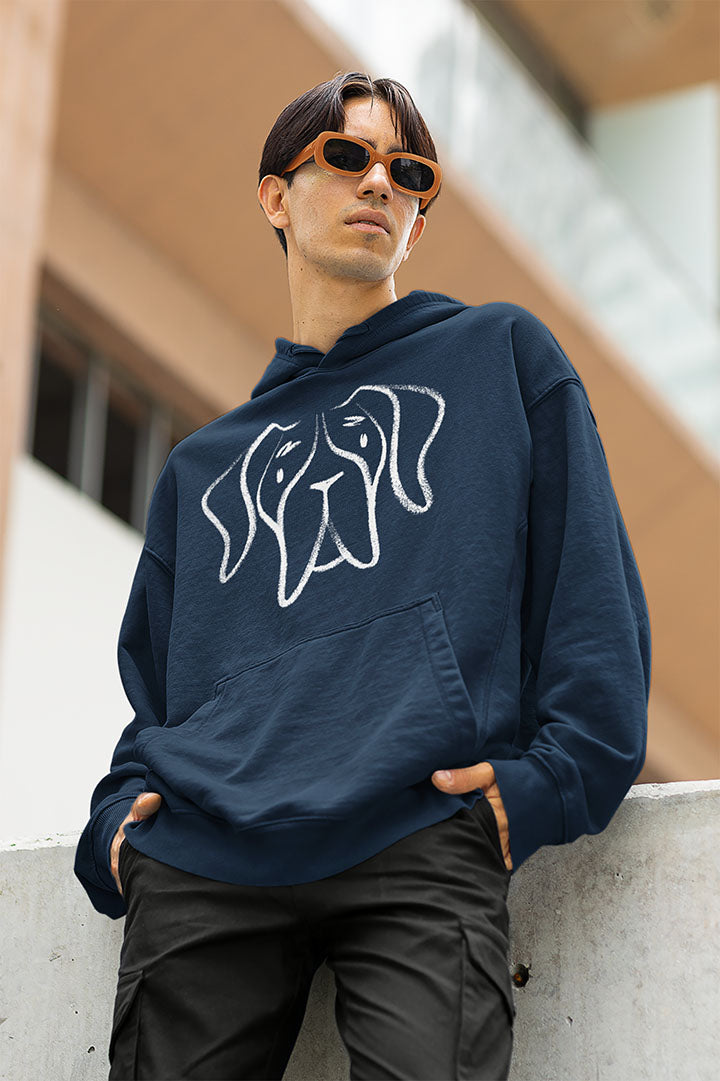Dog BF#14 Men's Hooded Sweatshirt