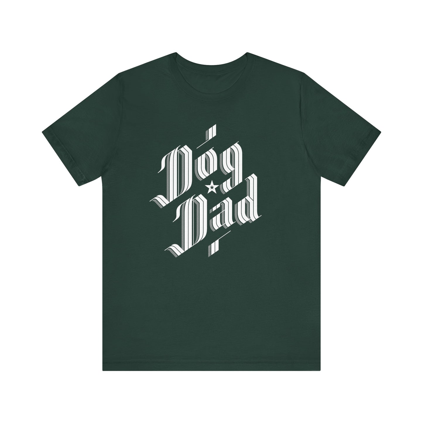 Sophisticated Dog Dad Graphic Tee
