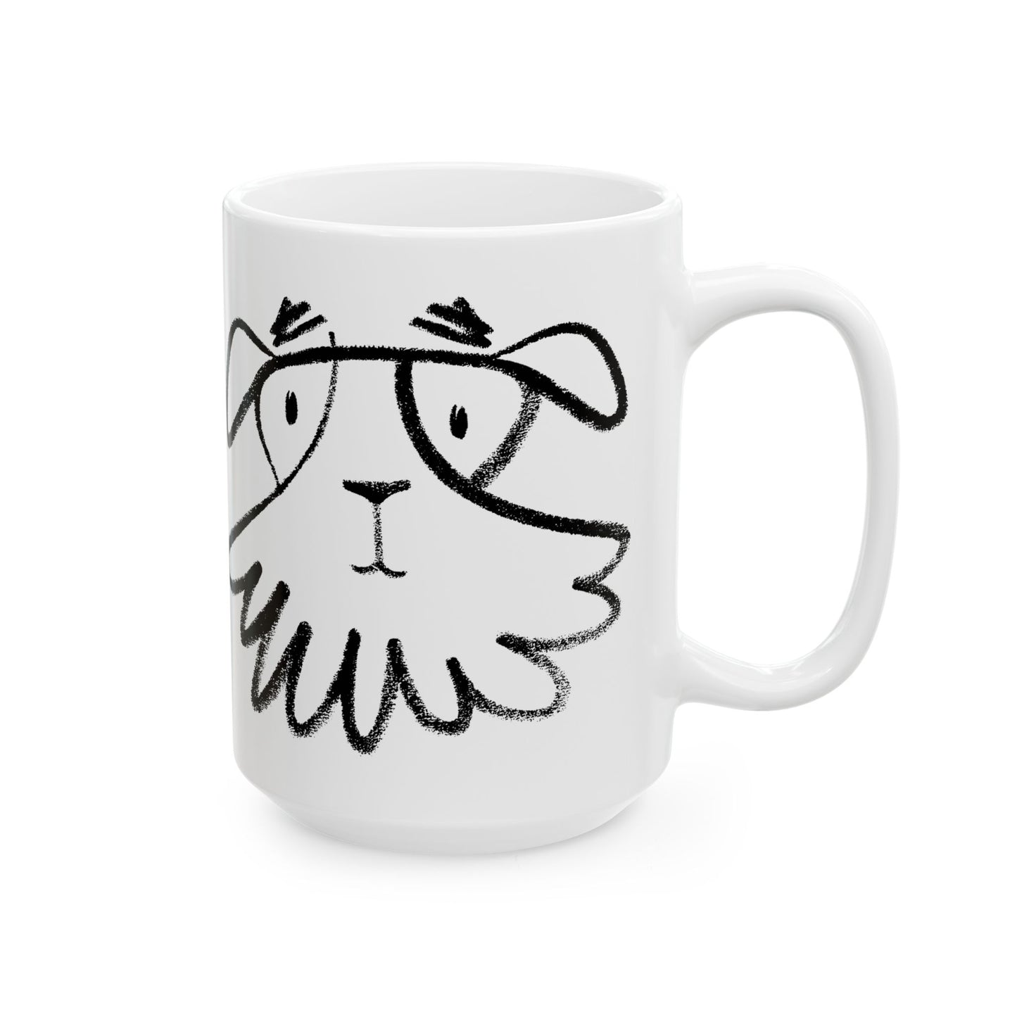 Dog BF#13 Ceramic Mug 15oz