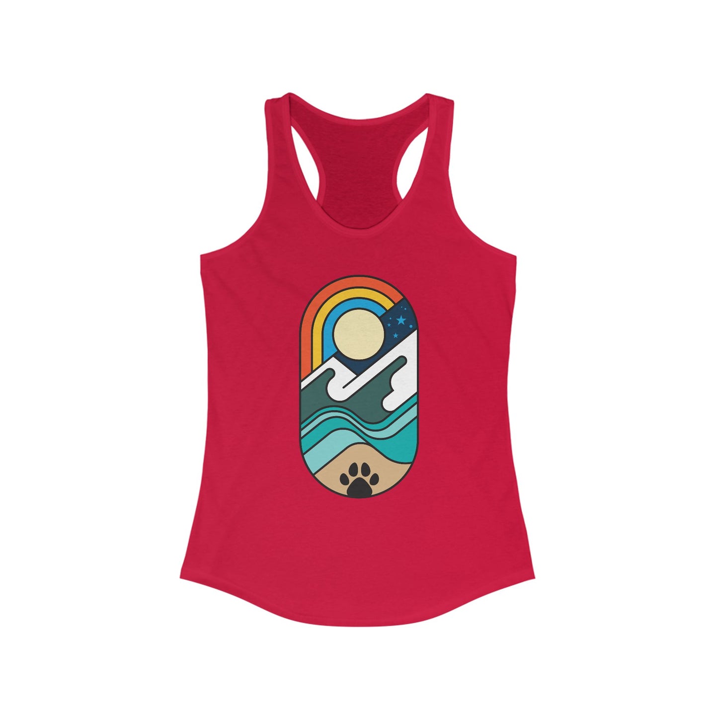 Wonderland Women's Racerback Tank Top
