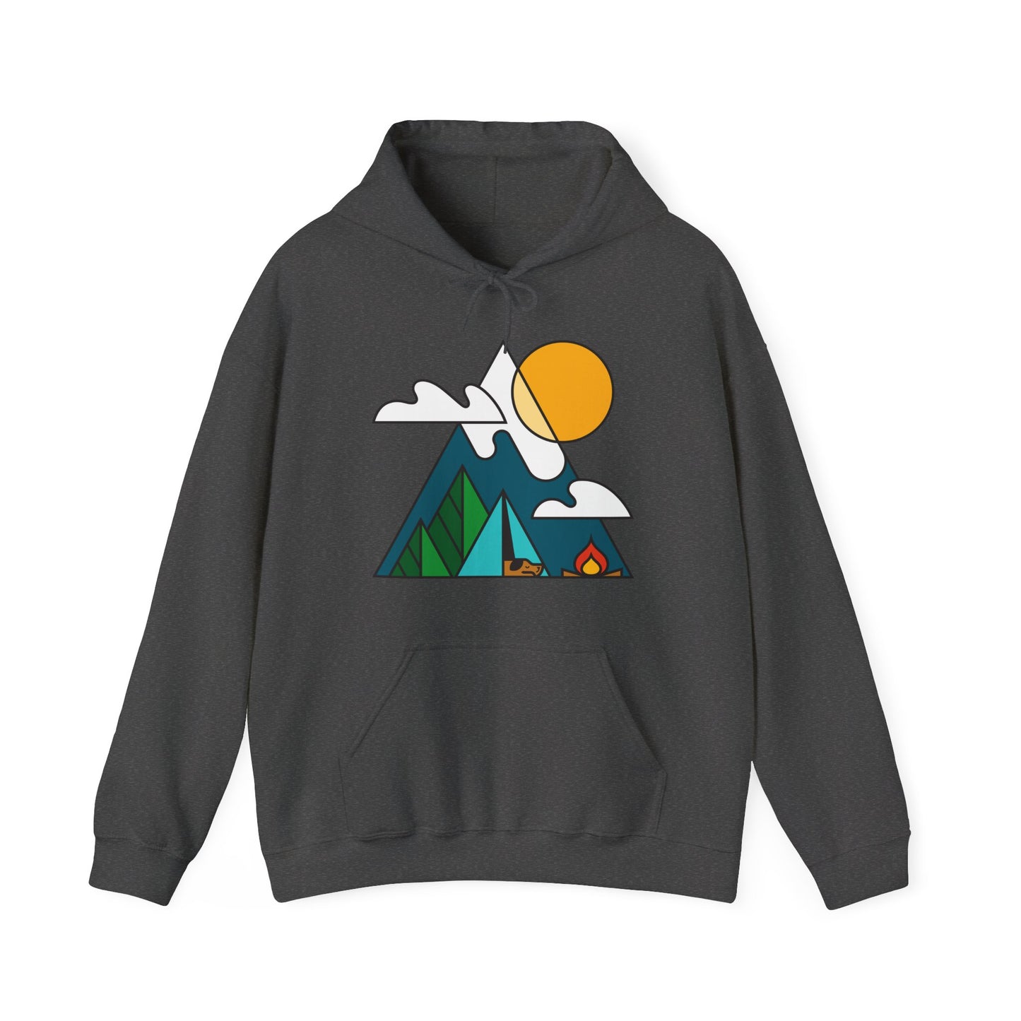 Living the Dream Men's Hooded Sweatshirt