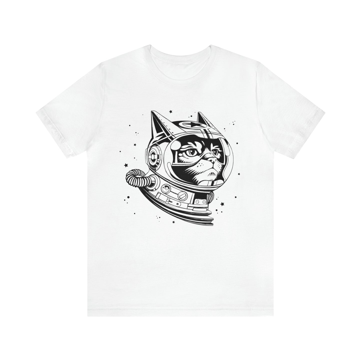 Blast Off in Style – The Space Cat Tee is Out of This World!