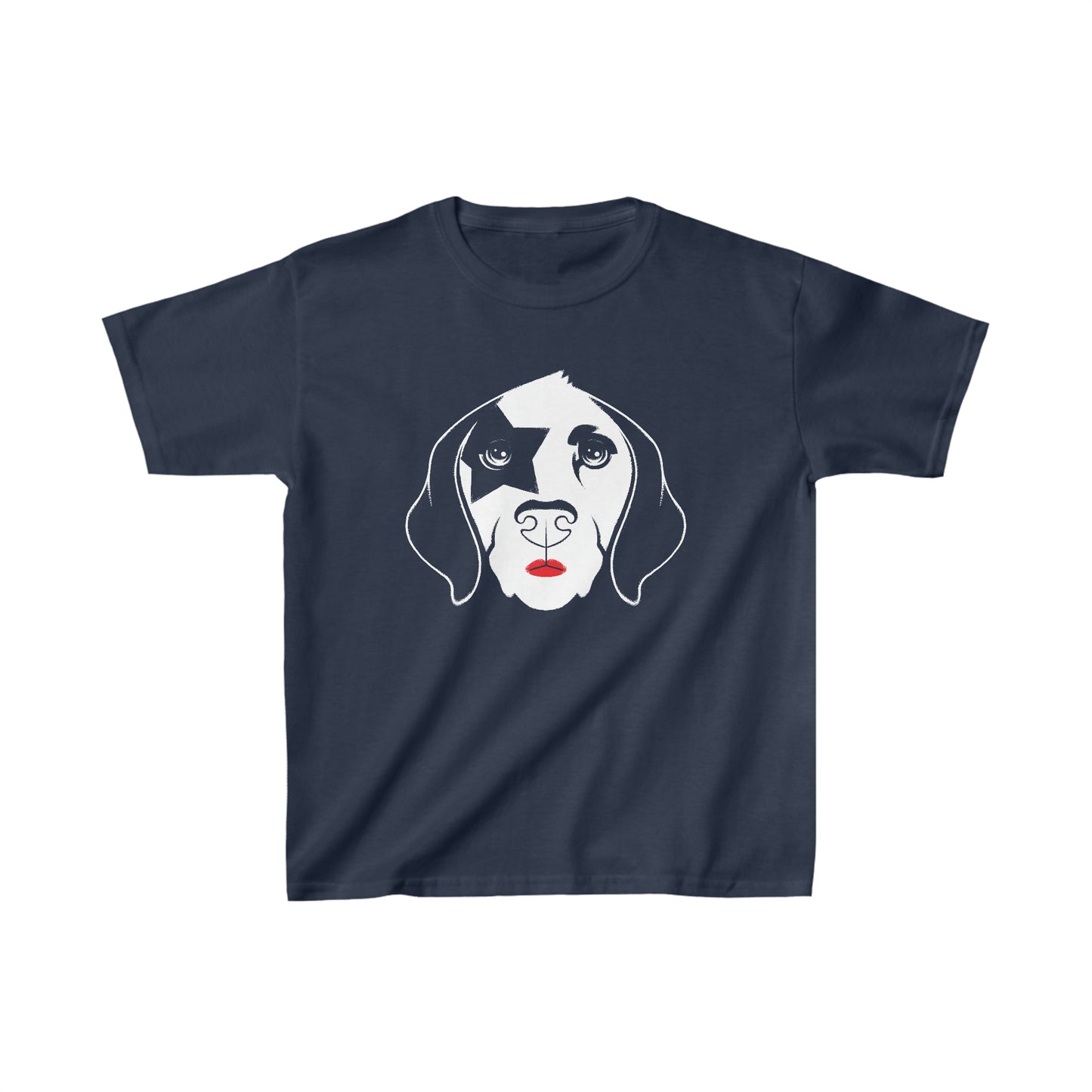 Rock 'n' Roll Dog Kids Heavy Cotton Graphic Tee
