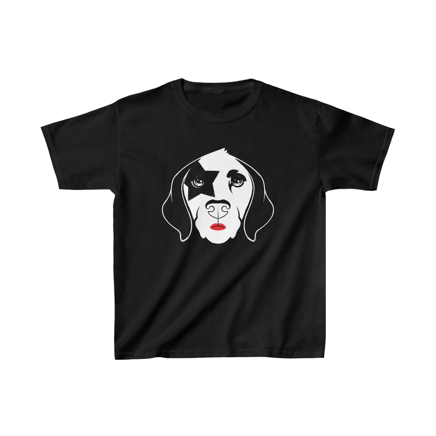 Rock 'n' Roll Dog Kids Heavy Cotton Graphic Tee