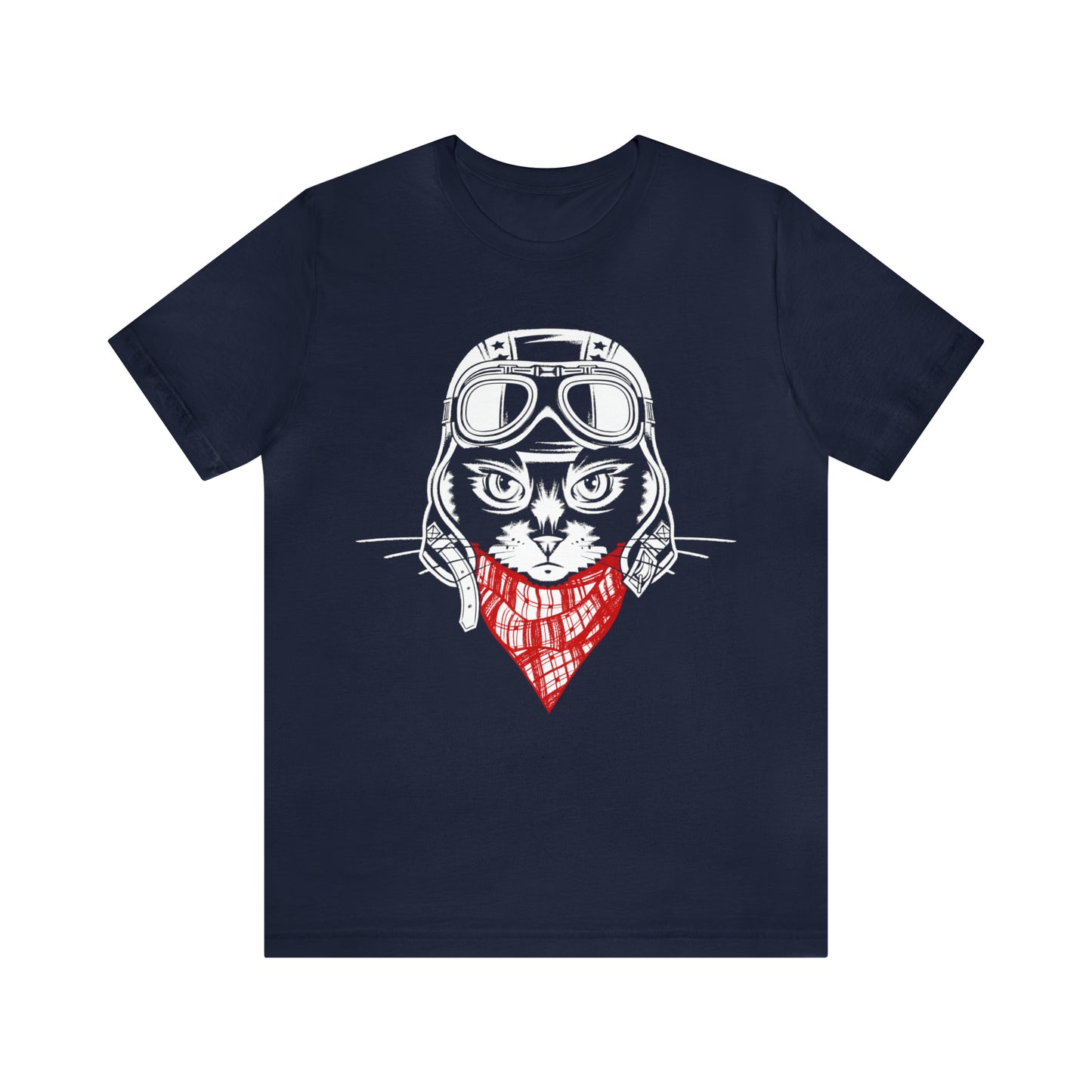 Born to Ride – Motorcycle Cat Tee!