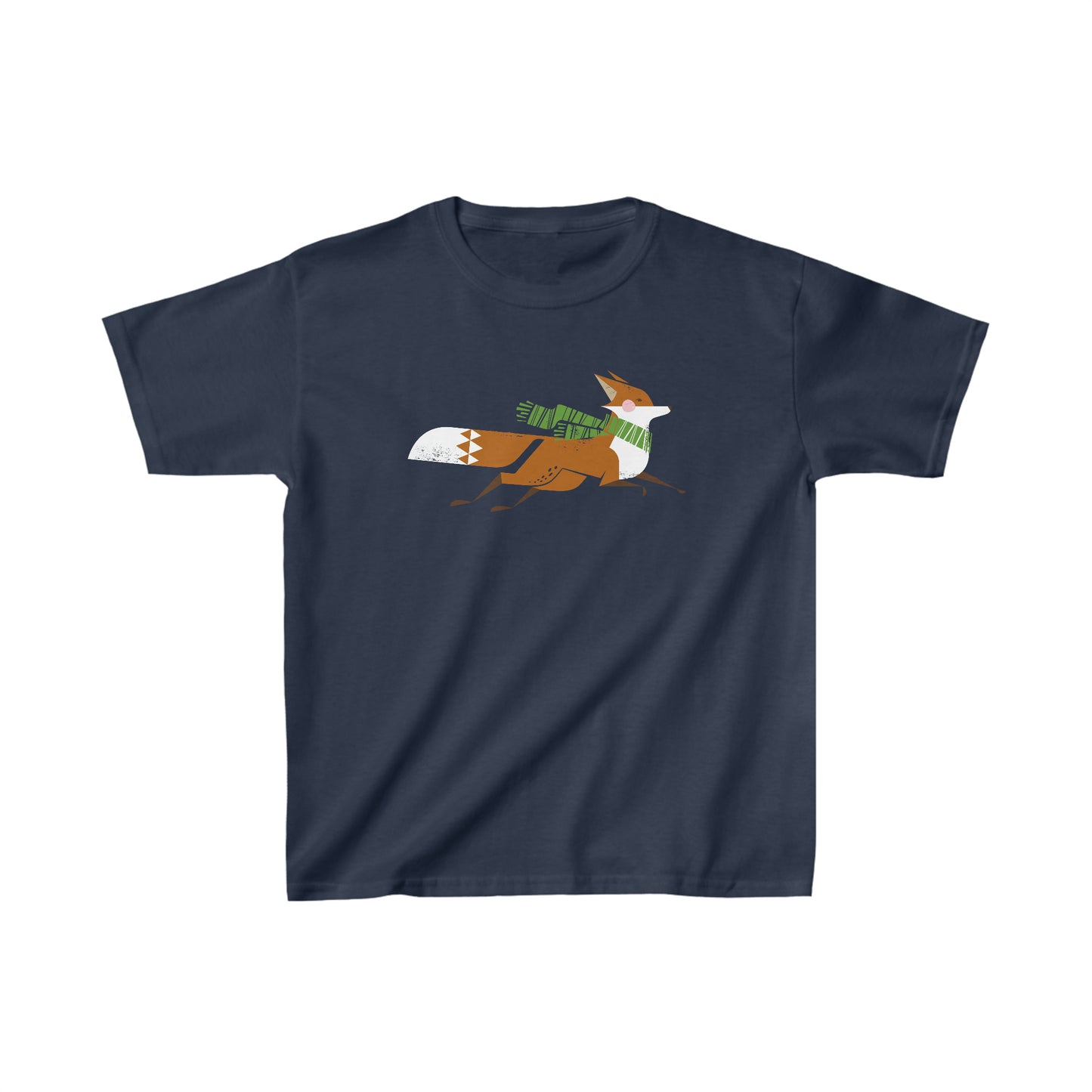 Fox on the Run Kid's Heavy Cotton Tee