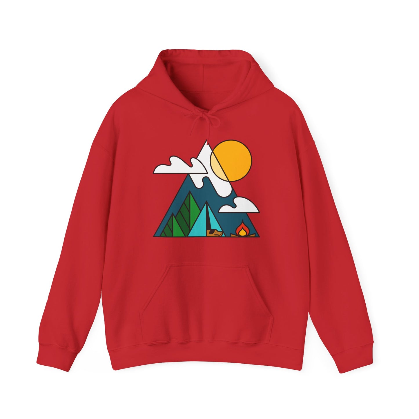 Living the Dream Men's Hooded Sweatshirt