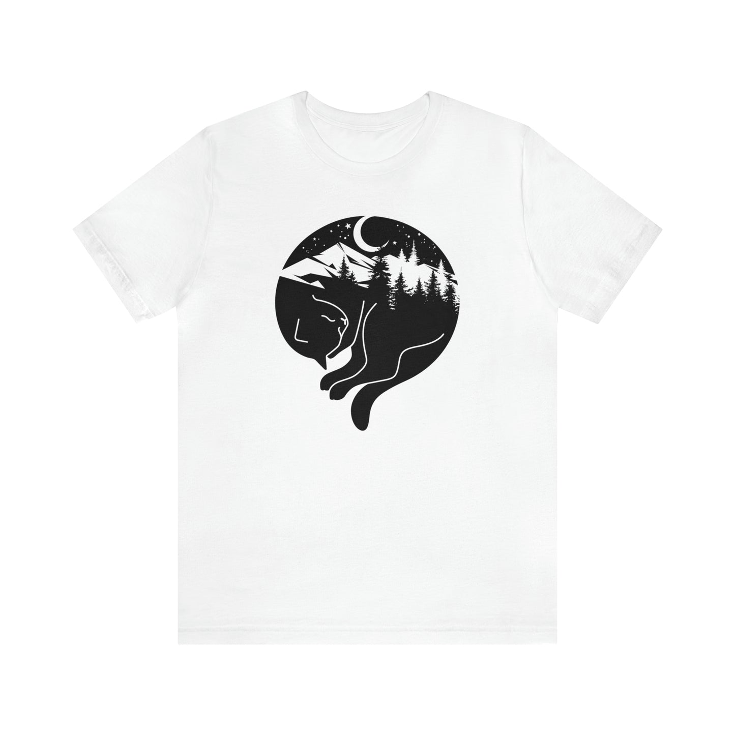 Dreamy Comfort – Sleeping Cat Tee!