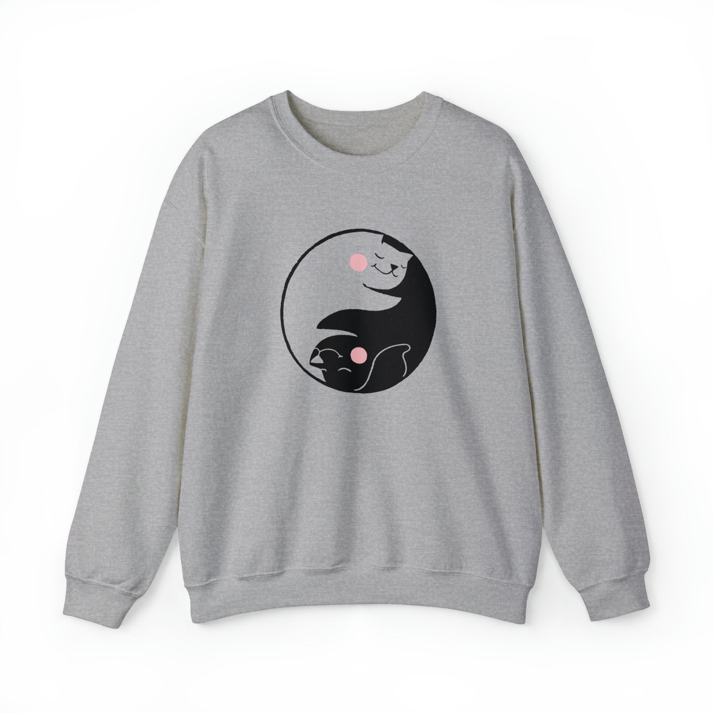 Yin Yang Women's Heavy Blend Crewneck Sweatshirt