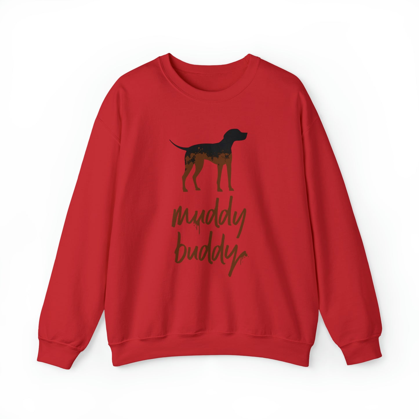 Muddy Buddy Men's Heavy Blend Crewneck Sweatshirt