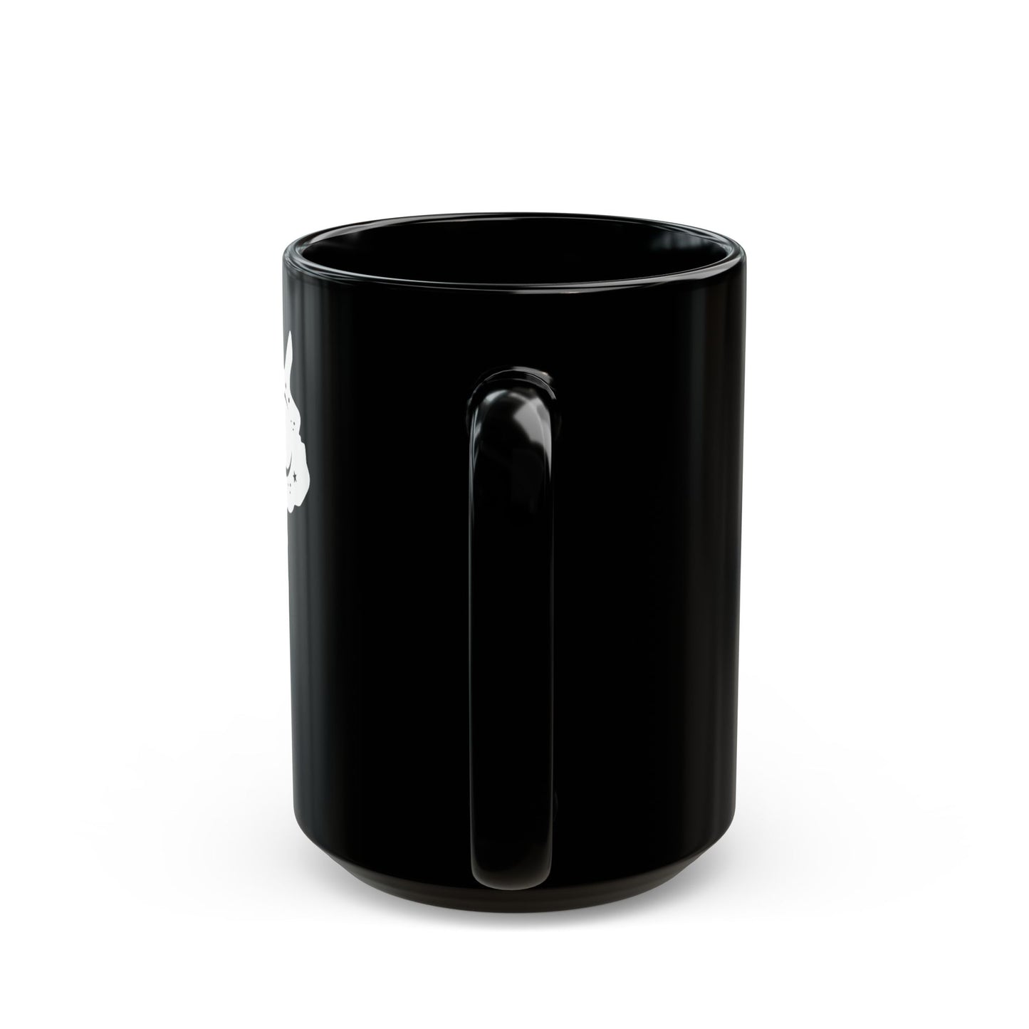 Mountain Dog 15oz Black Mug