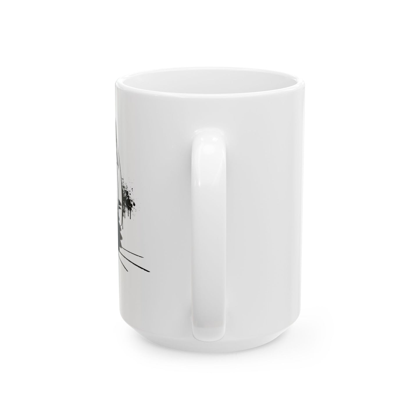 Music Cat Ceramic Mug 15oz