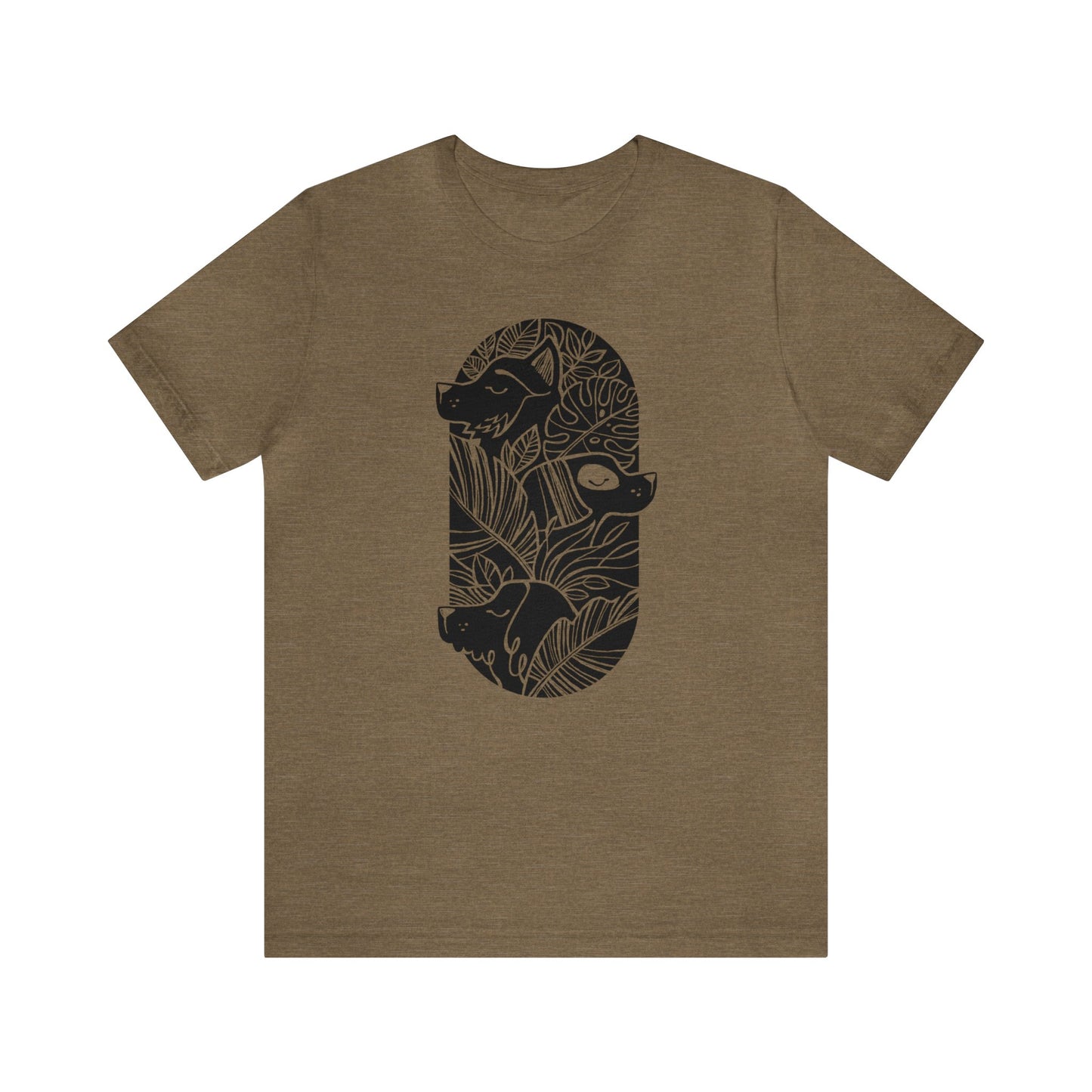 Go Wild with the Jungle Dogs Tee – Perfect for Dog Lovers!