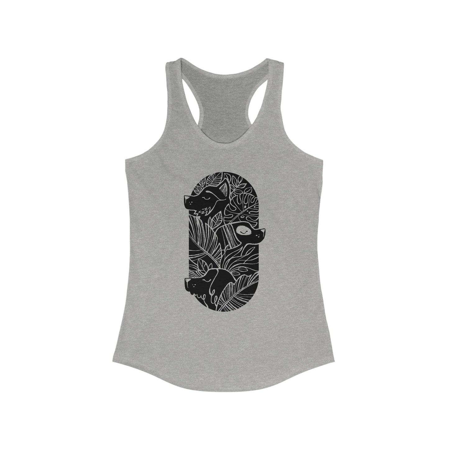 Jungle Dogs Women's Racerback Tank Top