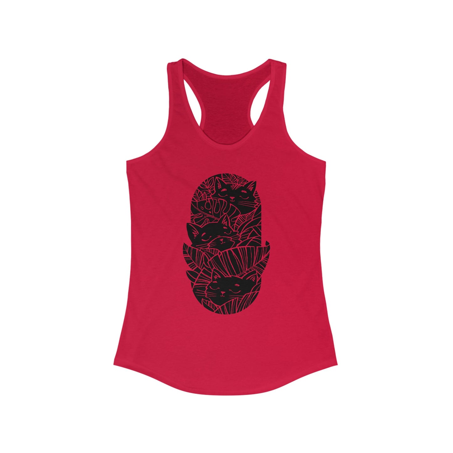 Jungle Cats Women's Racerback Tank Top