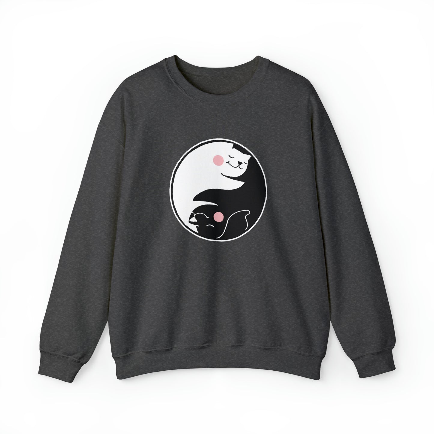 Yin Yang Women's Heavy Blend Crewneck Sweatshirt
