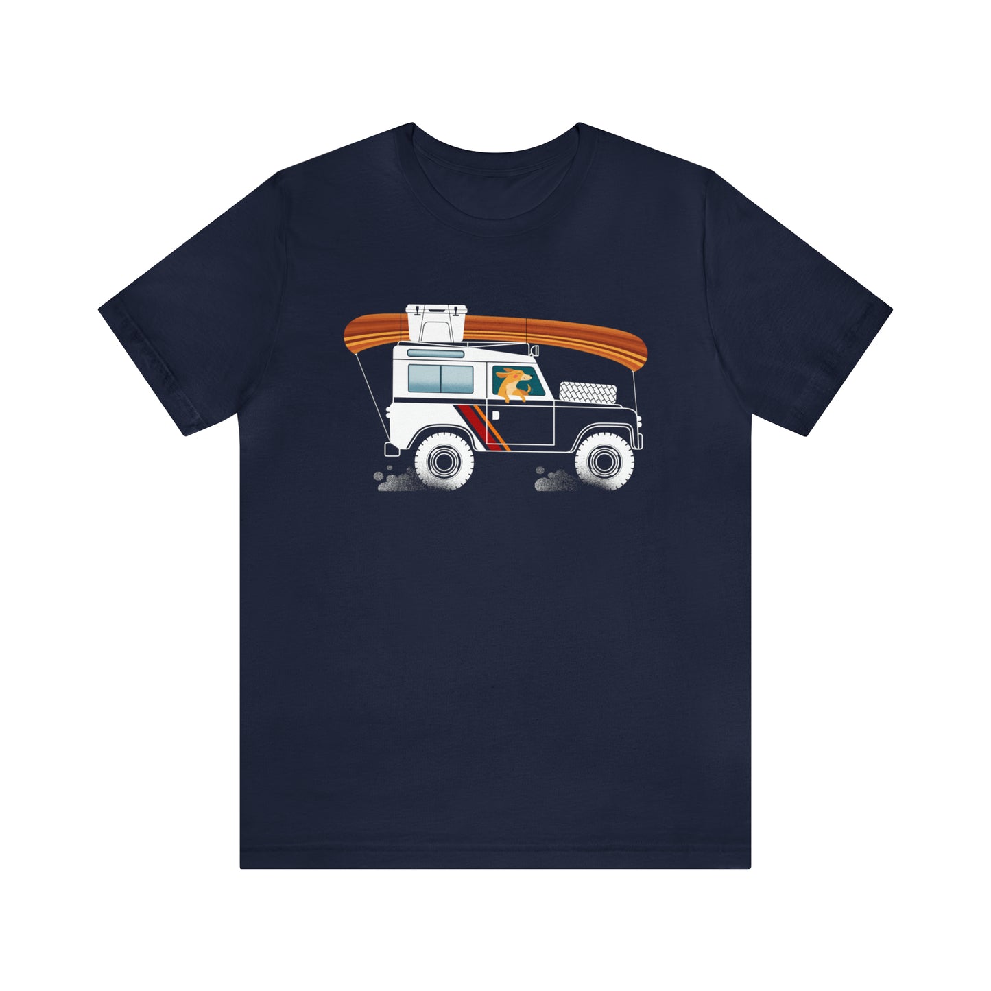 Land Rover Camping Dog Women's Graphic Tee