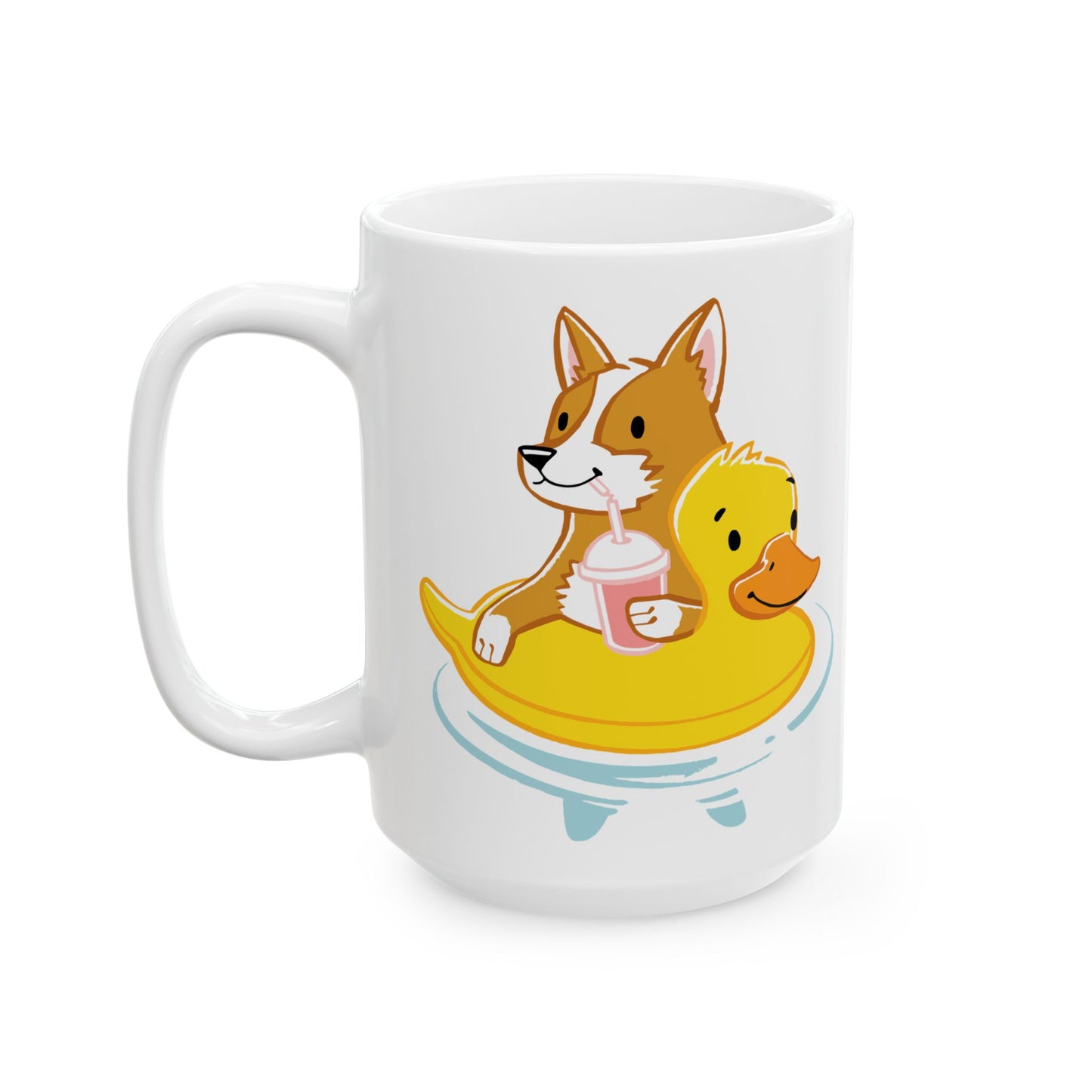 Just Chillin' Ceramic Mug 15oz
