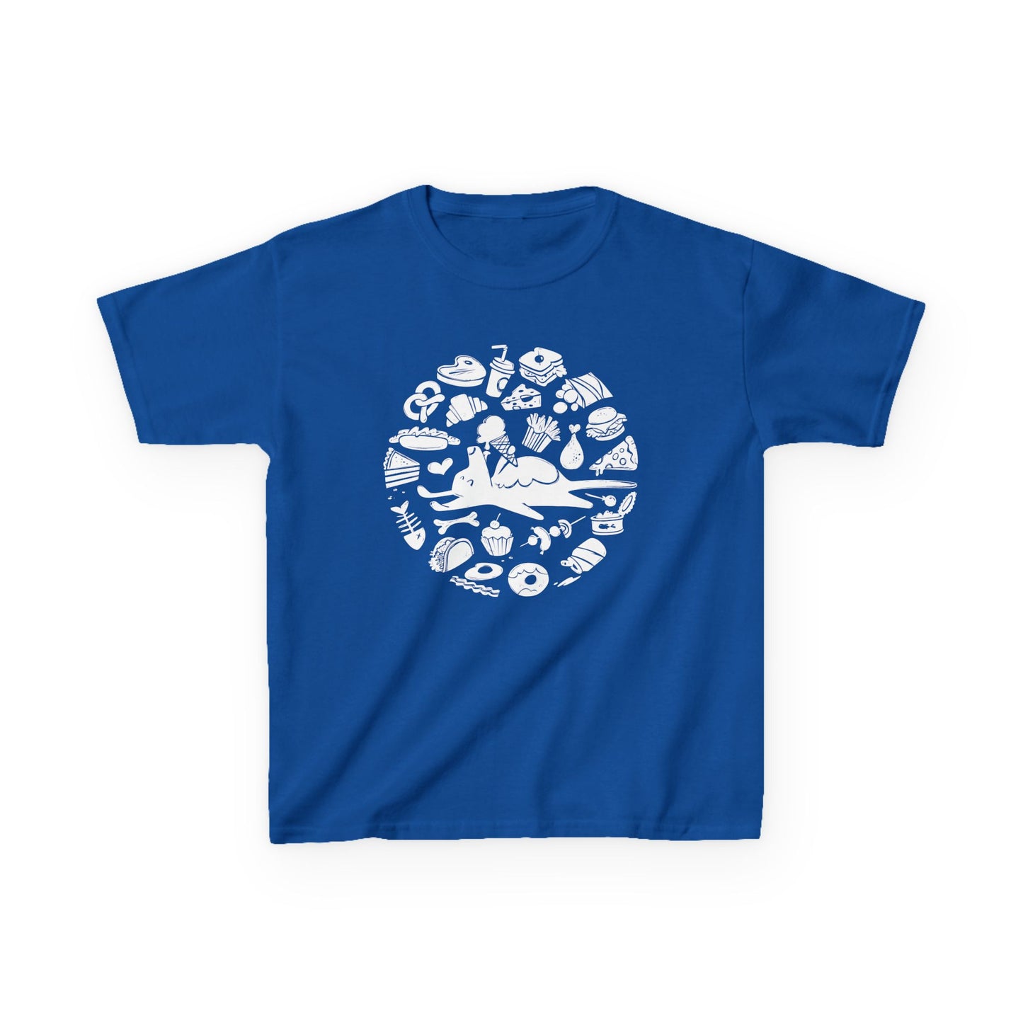 All Food is Dog Food Kids Heavy Cotton Graphic Tee