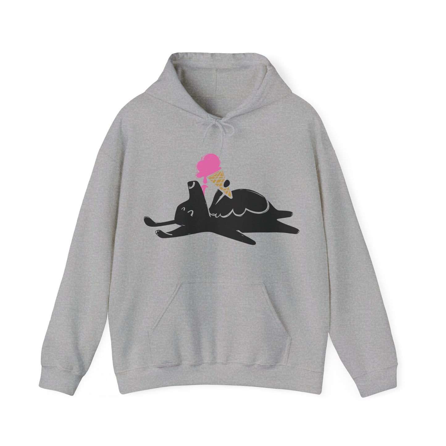 Icecream Pooch Women's Hooded Sweatshirt