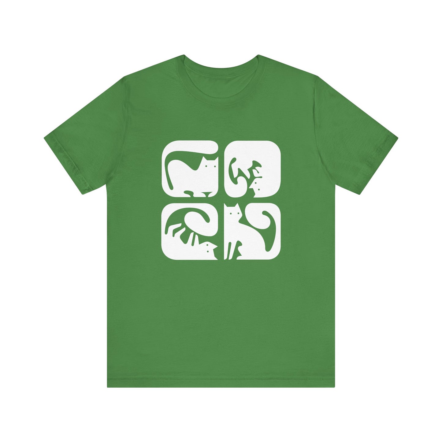 Purr-fectly Stylish – Colorful Cats Tee!