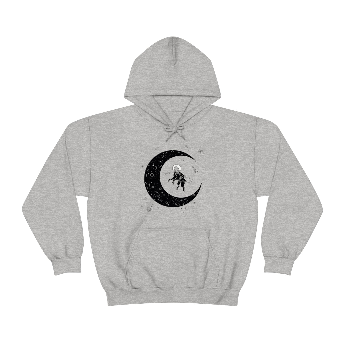 Moon Dog Men's Hooded Sweatshirt