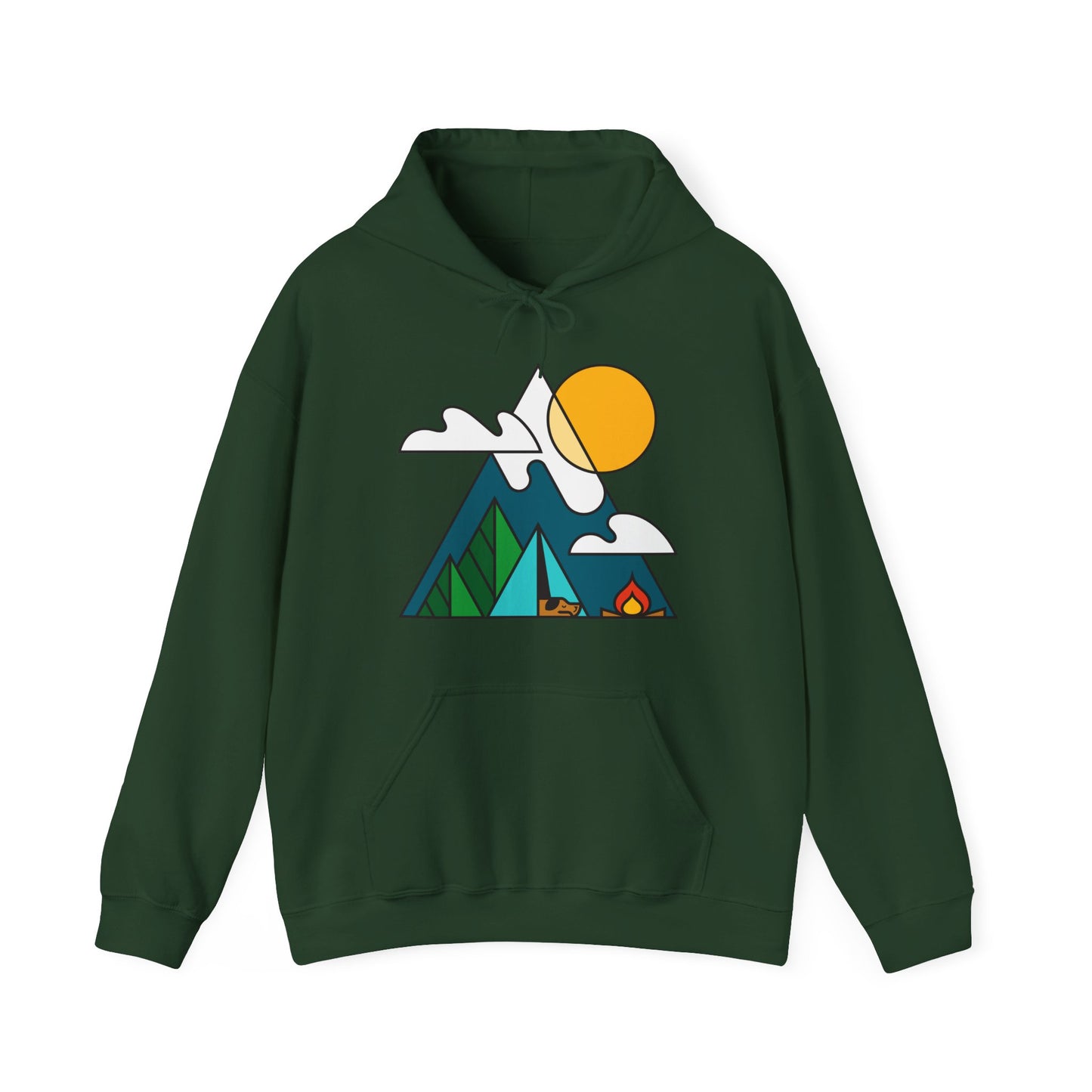Living the Dream Men's Hooded Sweatshirt