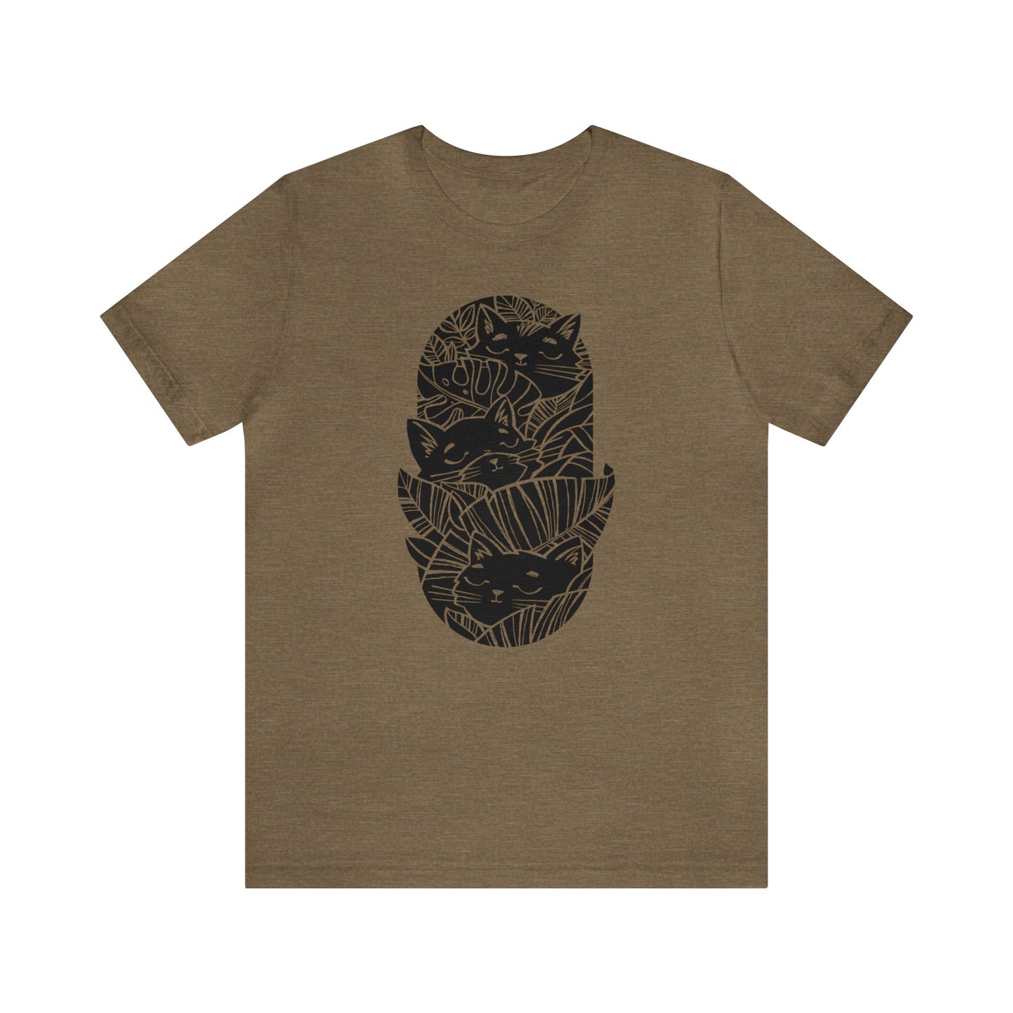 Embrace the Wild with the Jungle Cats Tee – Perfect for Cat Lovers!