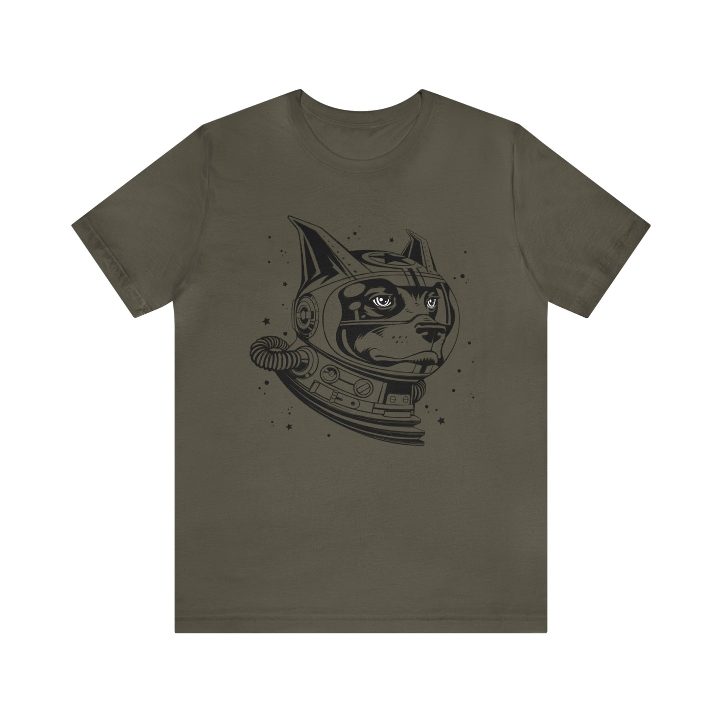 Space Dog Men's Graphic Tee
