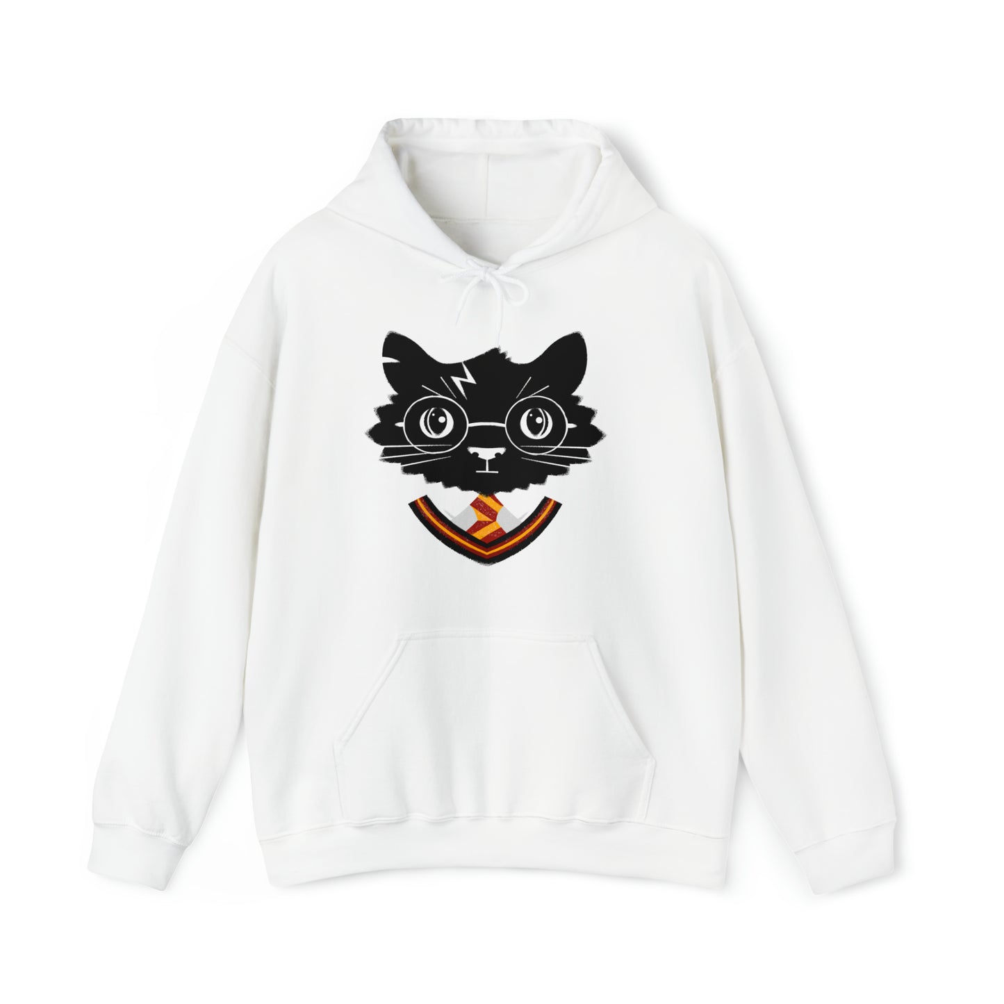 Wizard Cat Men's Hooded Sweatshirt