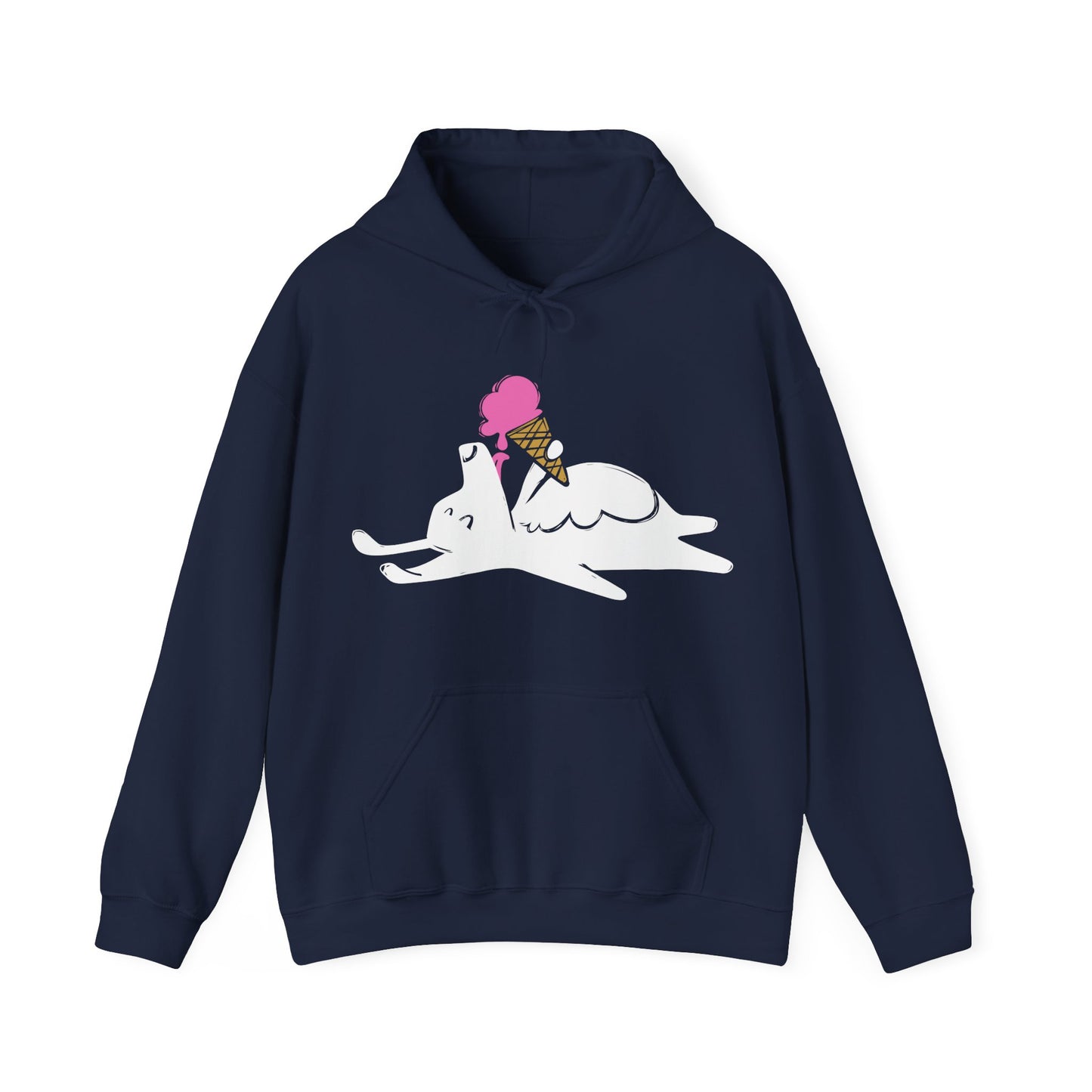 Icecream Pooch Women's Hooded Sweatshirt
